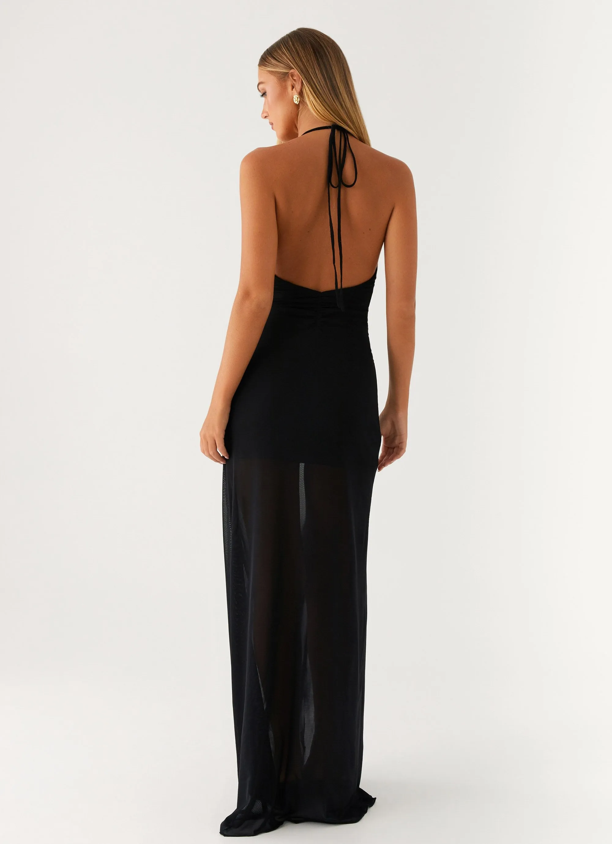 Louvre Maxi Dress - Black sold by Peppermayo product image thumbnail 4