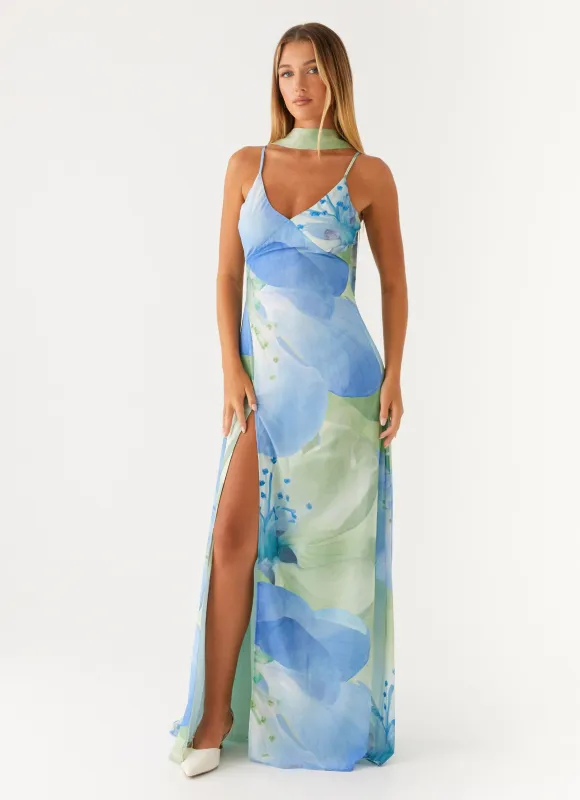 Sanctuary Maxi Dress - Flower Print sold by Peppermayo