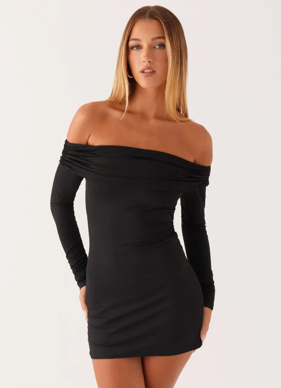 Oxygen Mini Dress - Black sold by Peppermayo
