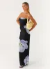 Jorja Maxi Dress - Flower Print sold by Peppermayo