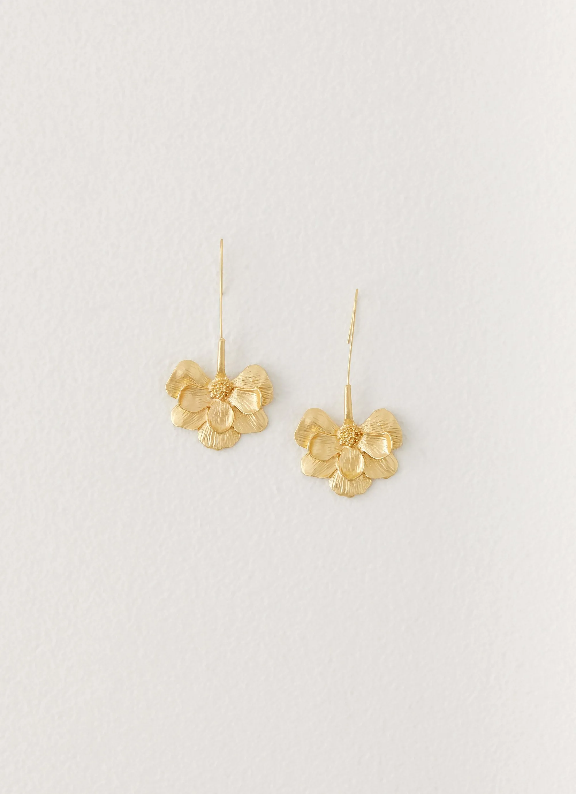 Joy Earrings - Gold sold by Peppermayo product image thumbnail 2