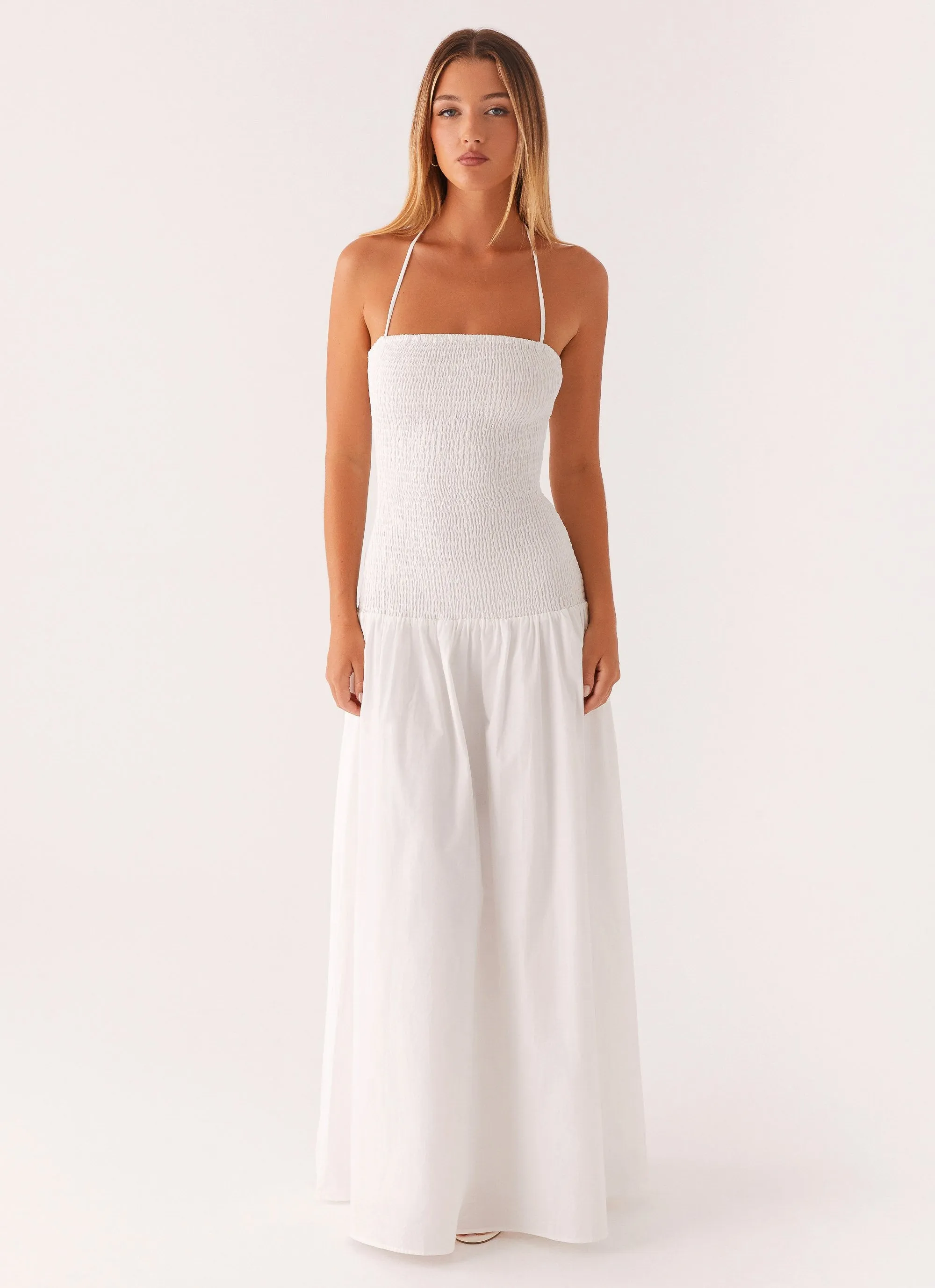 Zahra Maxi Dress - White sold by Peppermayo product image thumbnail 2
