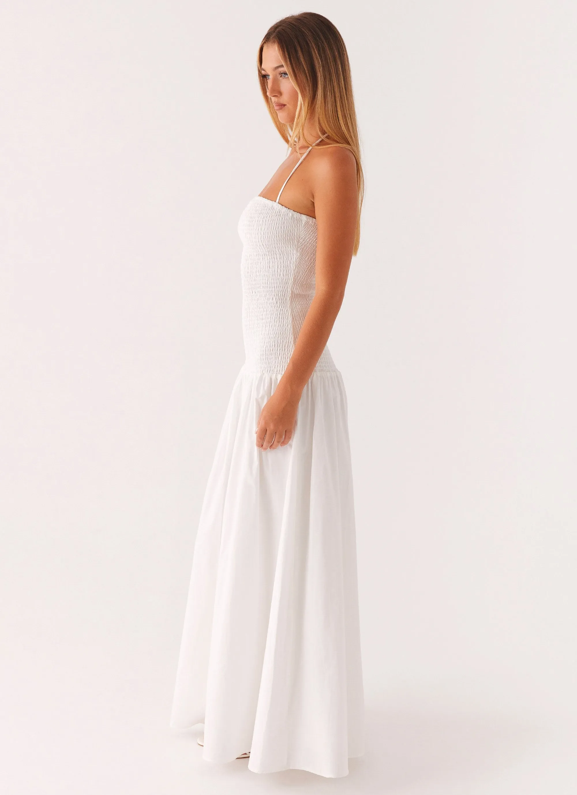 Zahra Maxi Dress - White sold by Peppermayo product image thumbnail 3