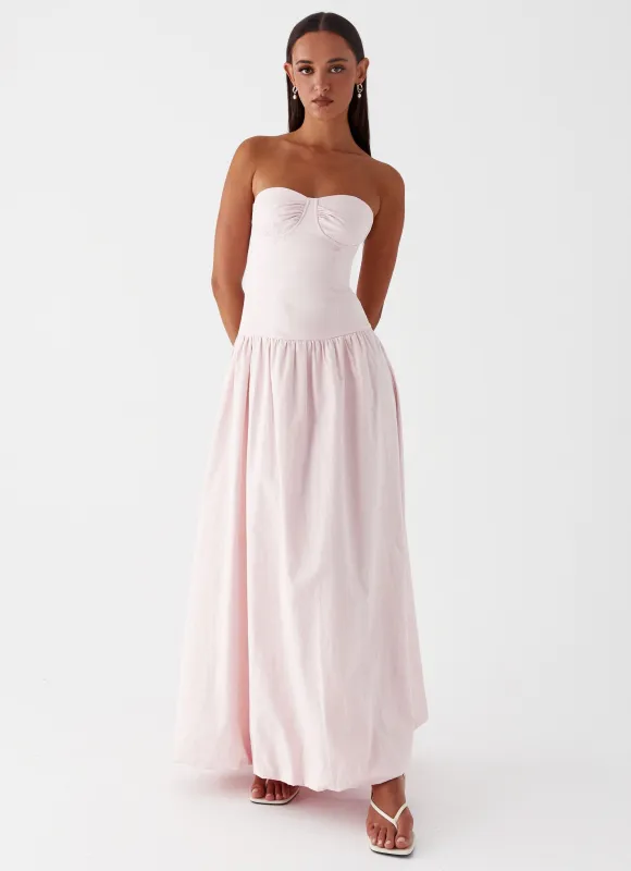 Starla Maxi Dress - Pink sold by Peppermayo