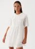 Jojo Mini Dress - Ivory sold by Peppermayo