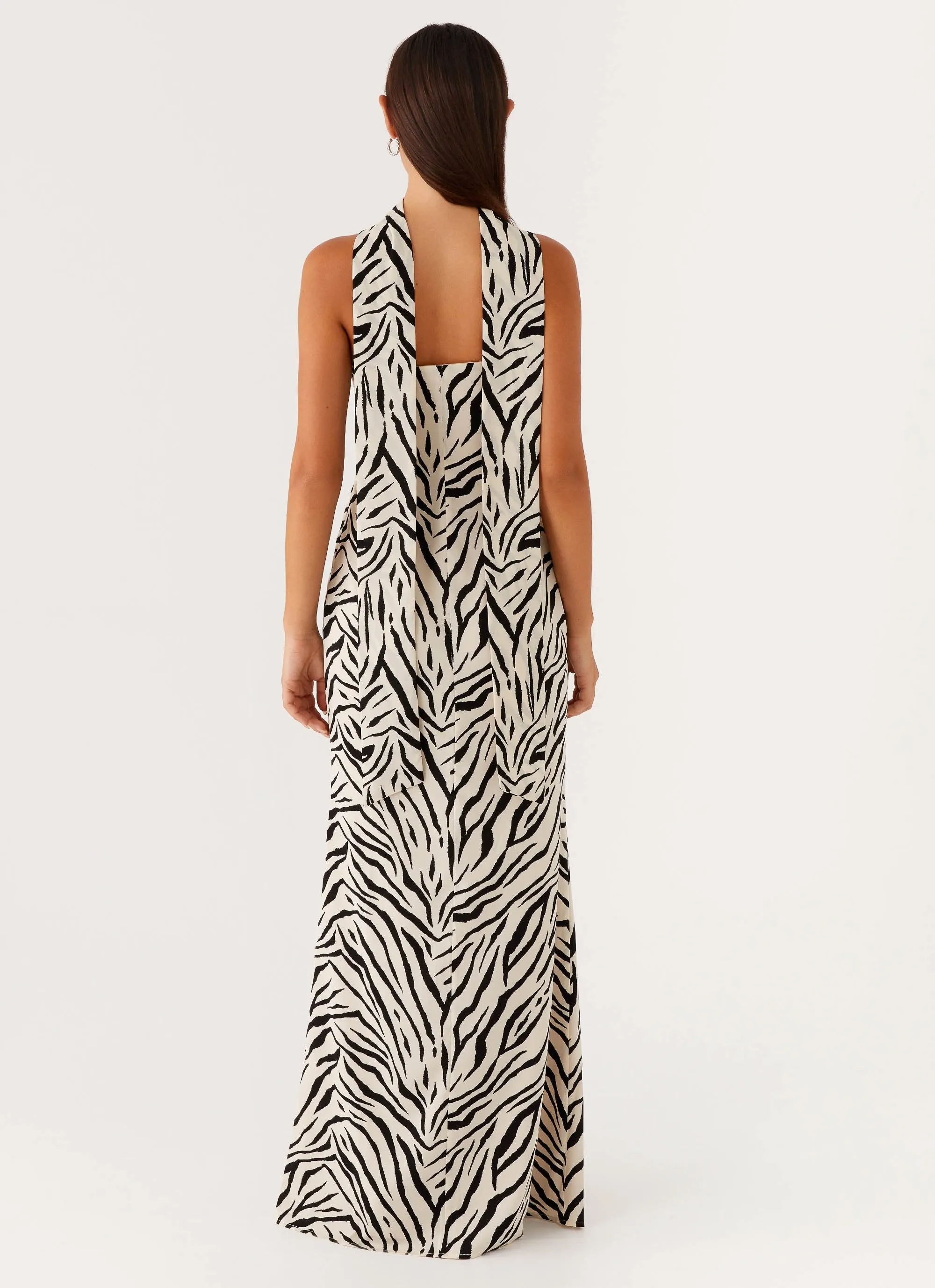 Jigsaw Strapless Maxi Dress - Zebra sold by Peppermayo product image thumbnail 5