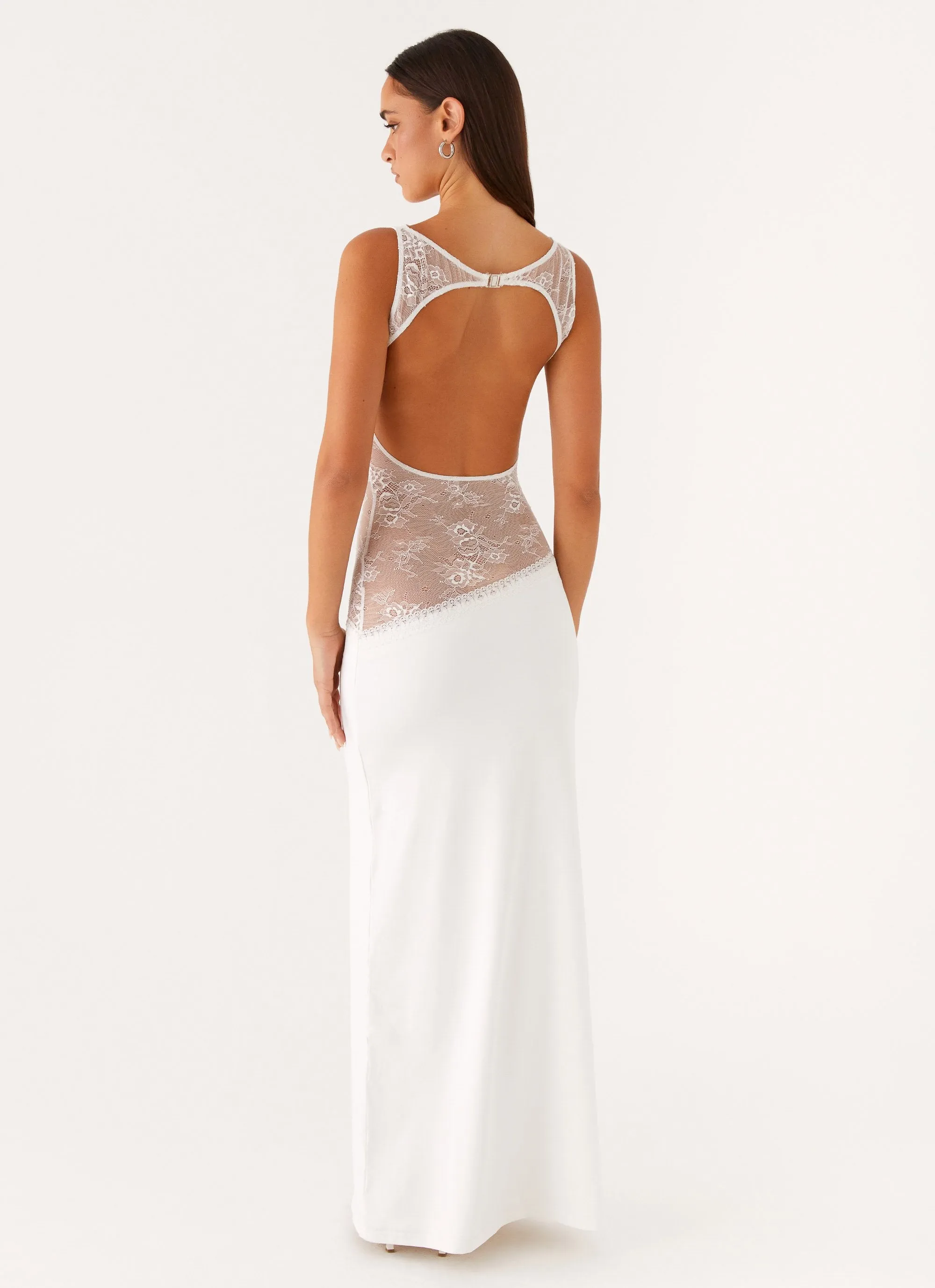 Lucinda Maxi Dress - White sold by Peppermayo product image thumbnail 4