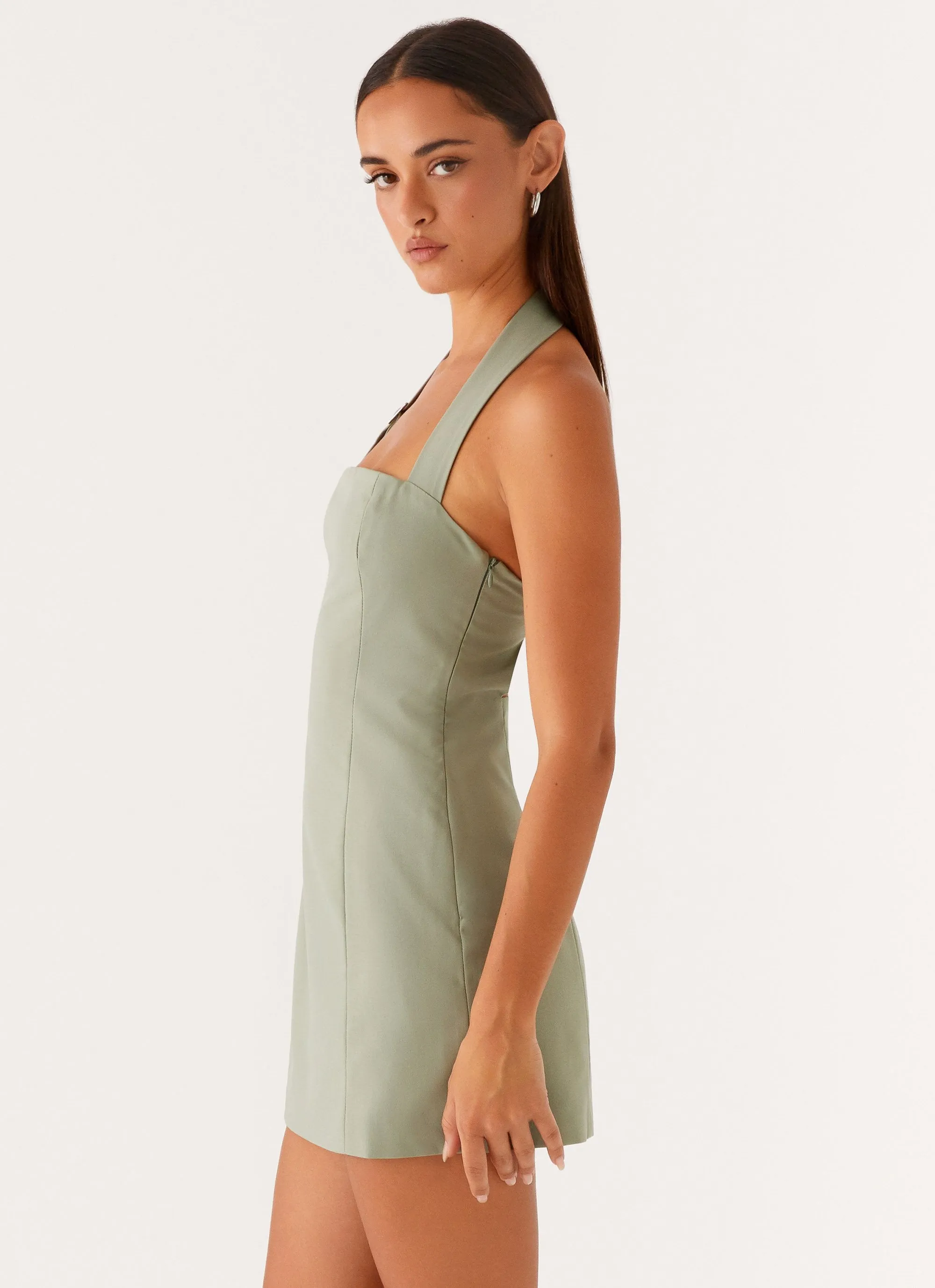 Bianca Halter Dress - Sage sold by Peppermayo product image thumbnail 3