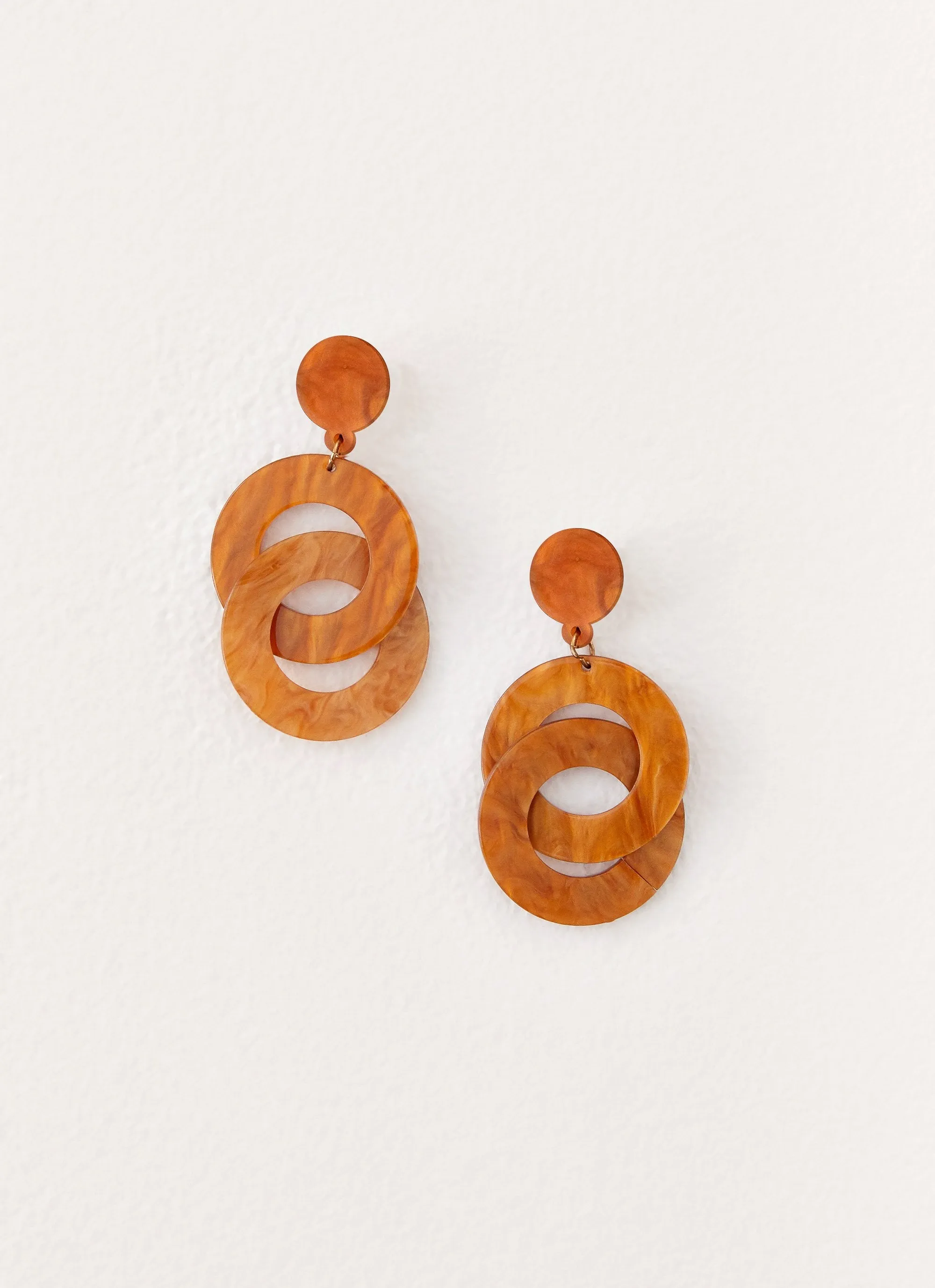 Bijou Earrings - Brown sold by Peppermayo product image thumbnail 2
