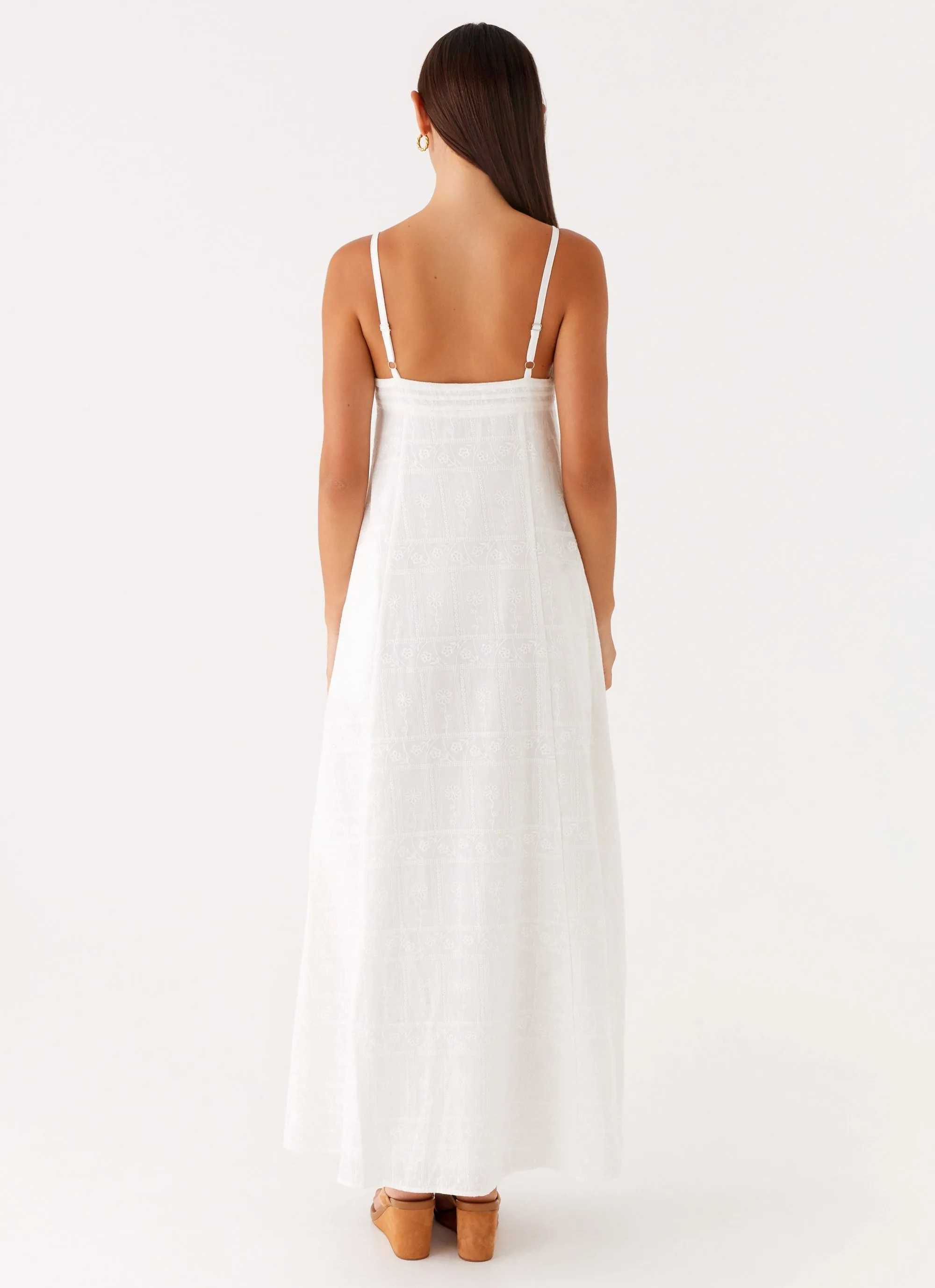 Cole Maxi Dress - White sold by Peppermayo product image thumbnail 4