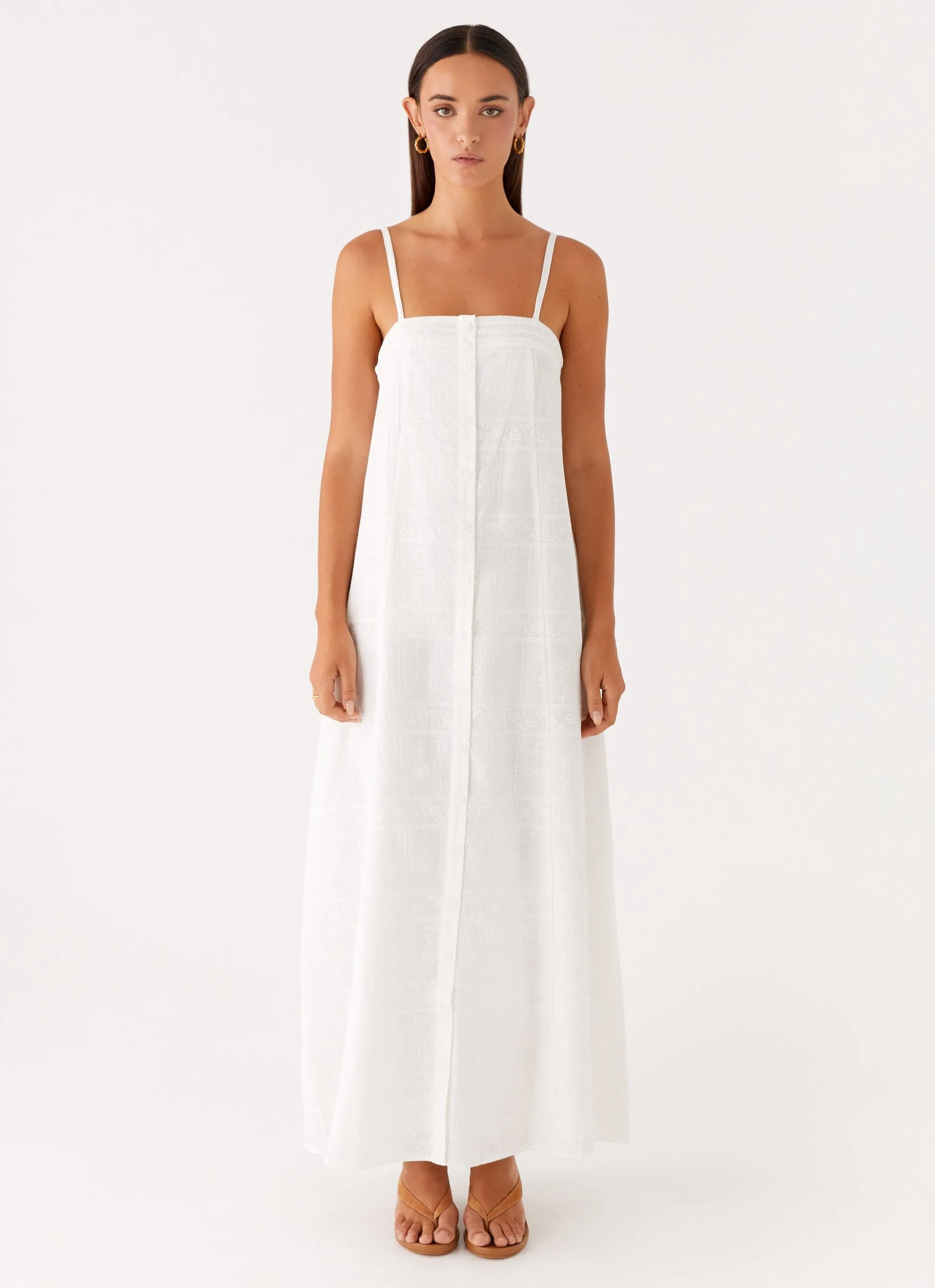 Cole Maxi Dress - White sold by Peppermayo product image thumbnail 2
