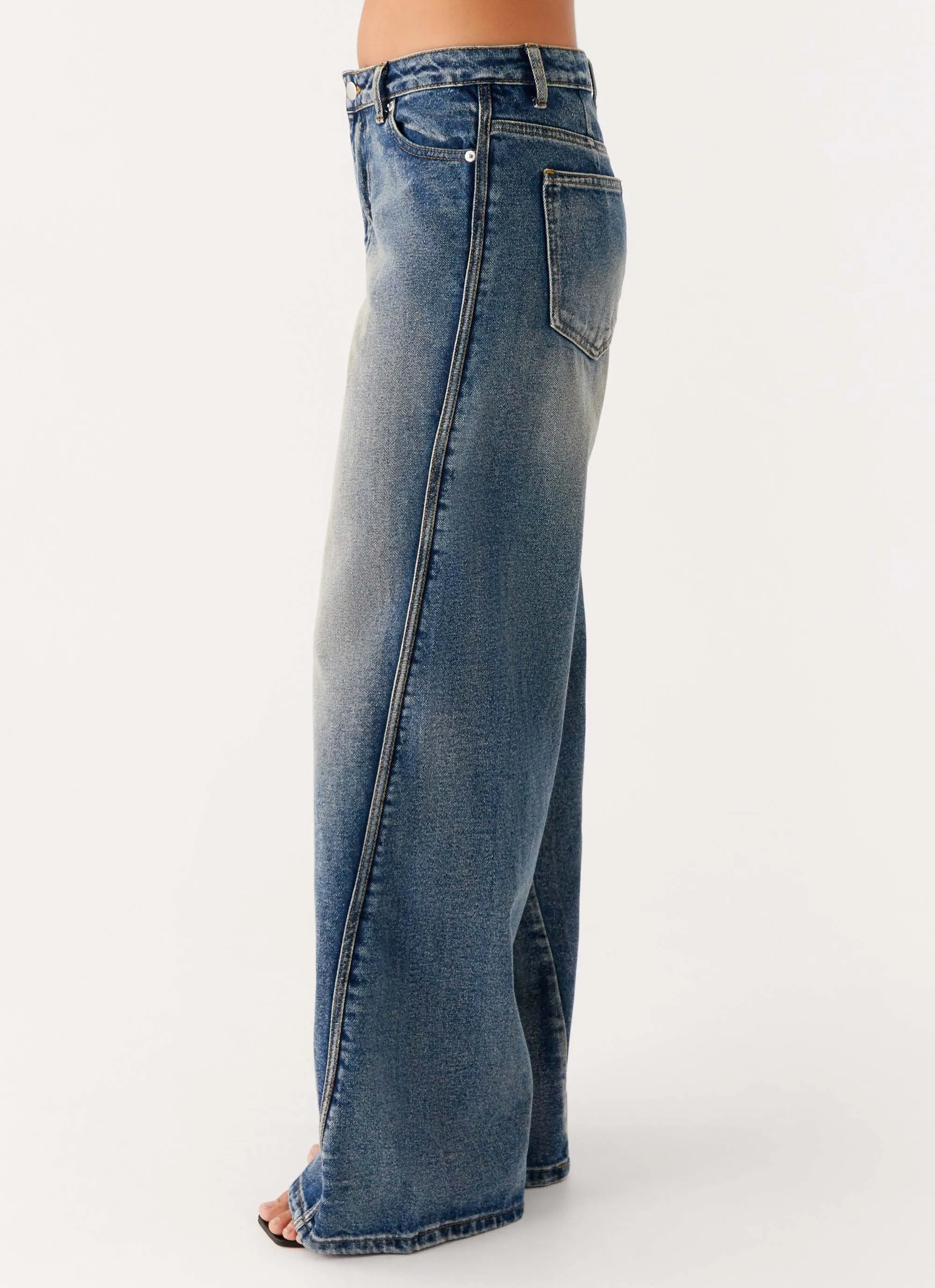 Calico Denim Jeans - Indigo sold by Peppermayo product image thumbnail 2