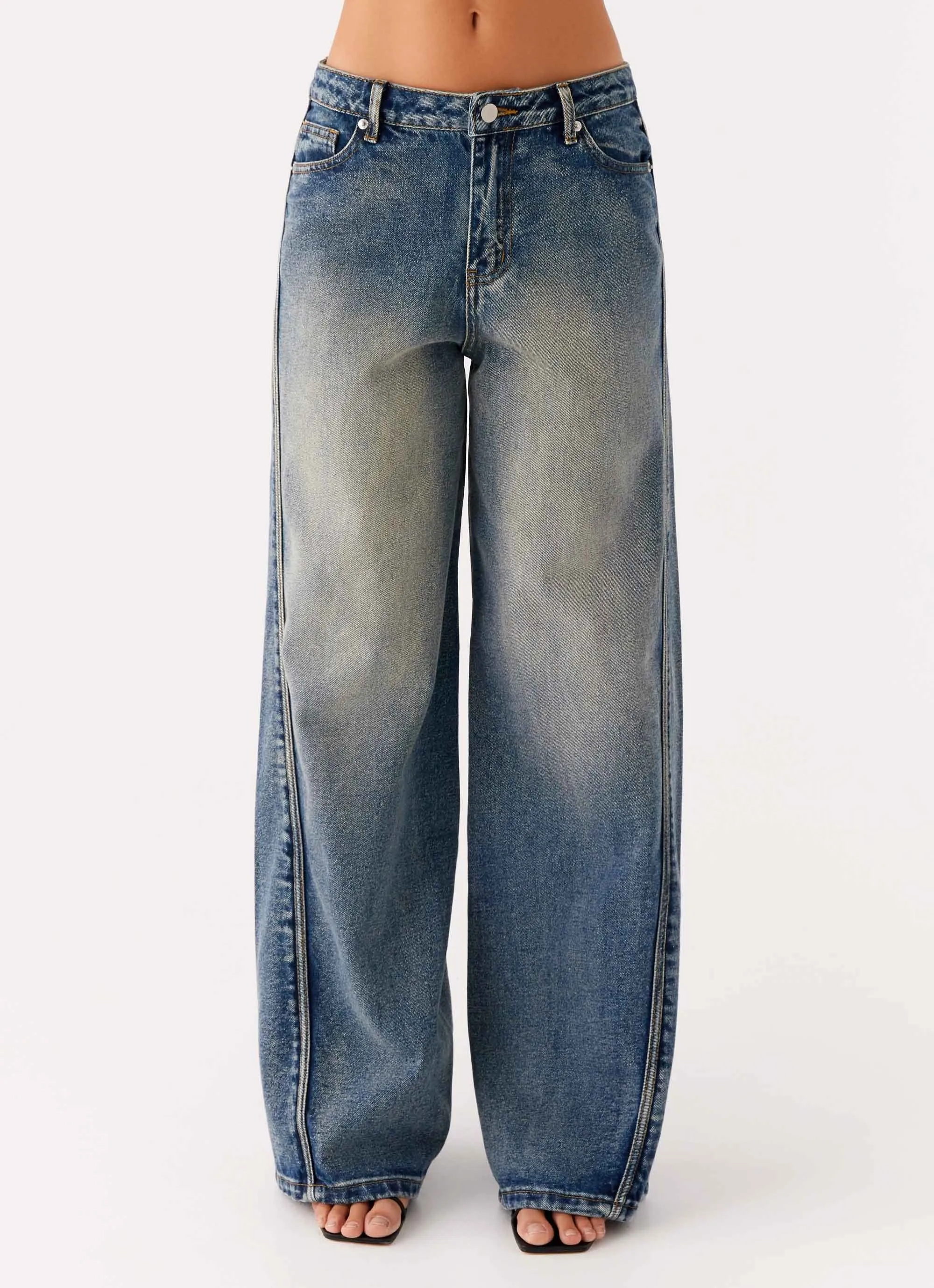 Calico Denim Jeans - Indigo sold by Peppermayo product image thumbnail 4