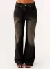 Pera Baggy Denim Jeans - Brown Wash sold by Peppermayo