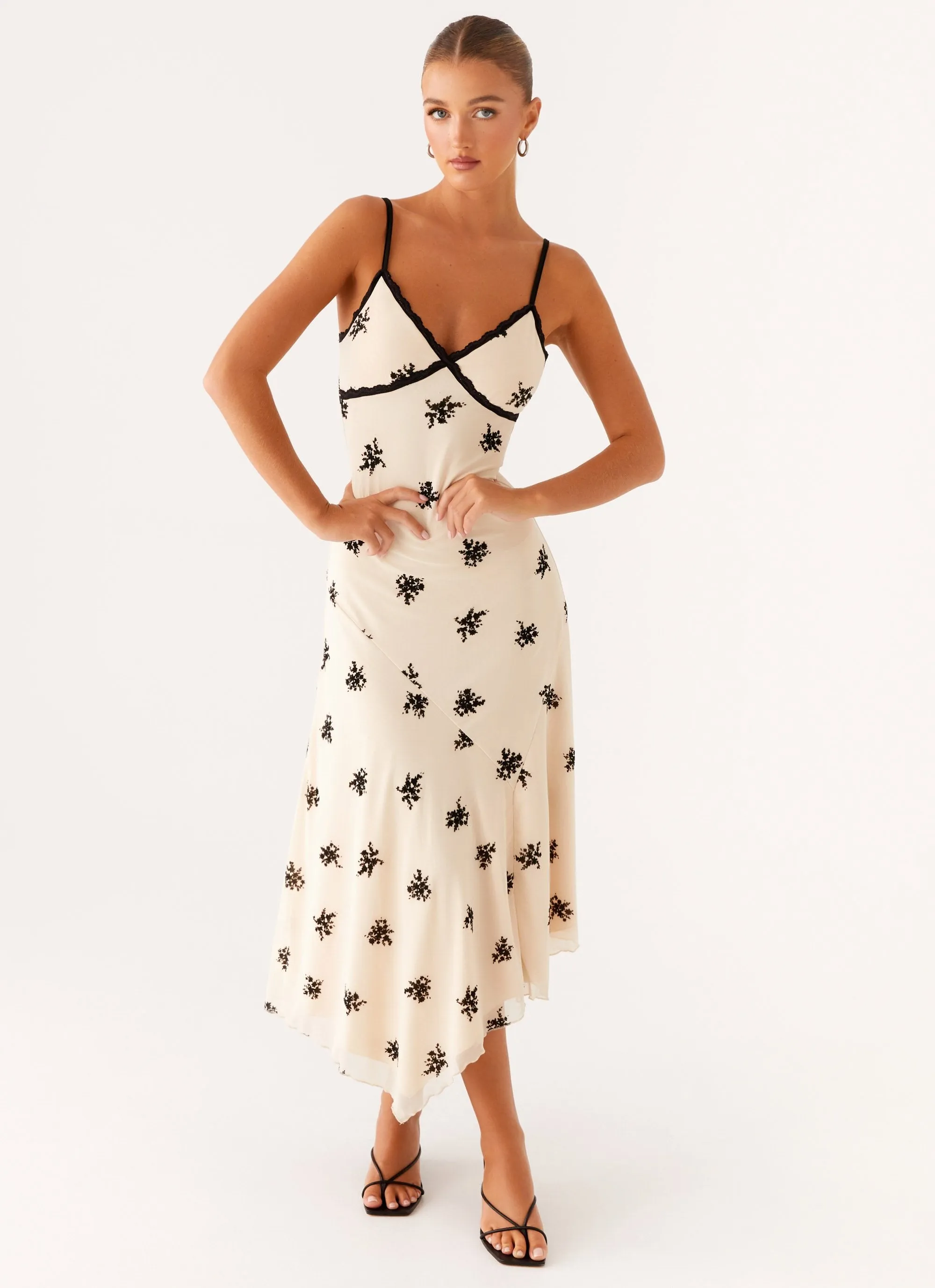 Amelia Midi Dress - Nude sold by Peppermayo product image thumbnail 5