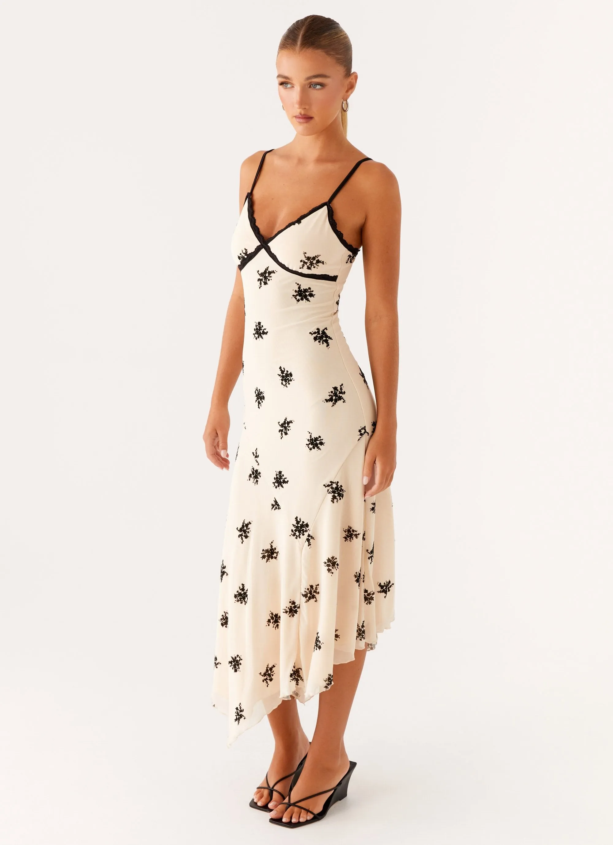 Amelia Midi Dress - Nude sold by Peppermayo product image thumbnail 2