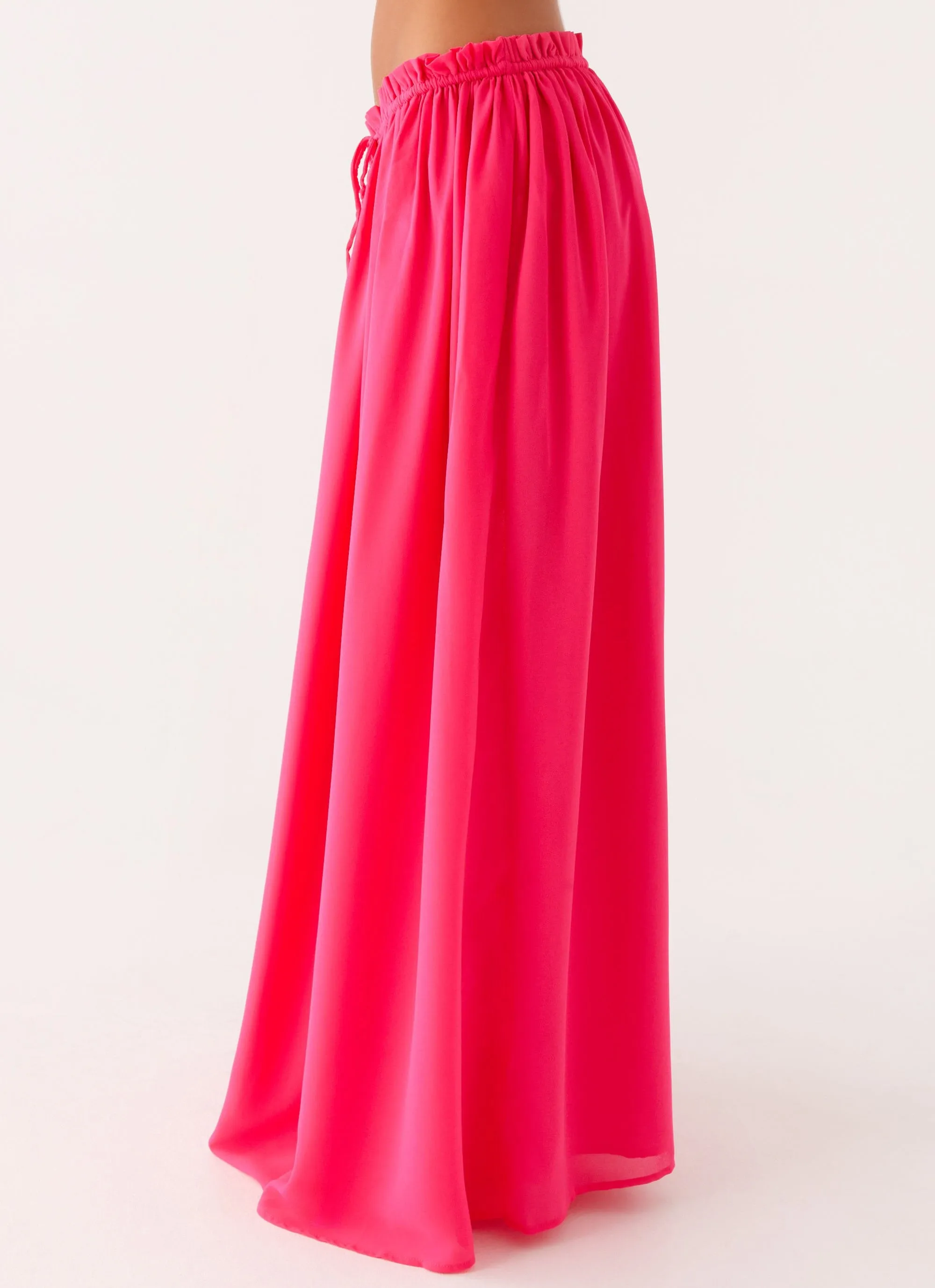 Zaya Maxi Skirt - Fuchsia sold by Peppermayo product image thumbnail 4