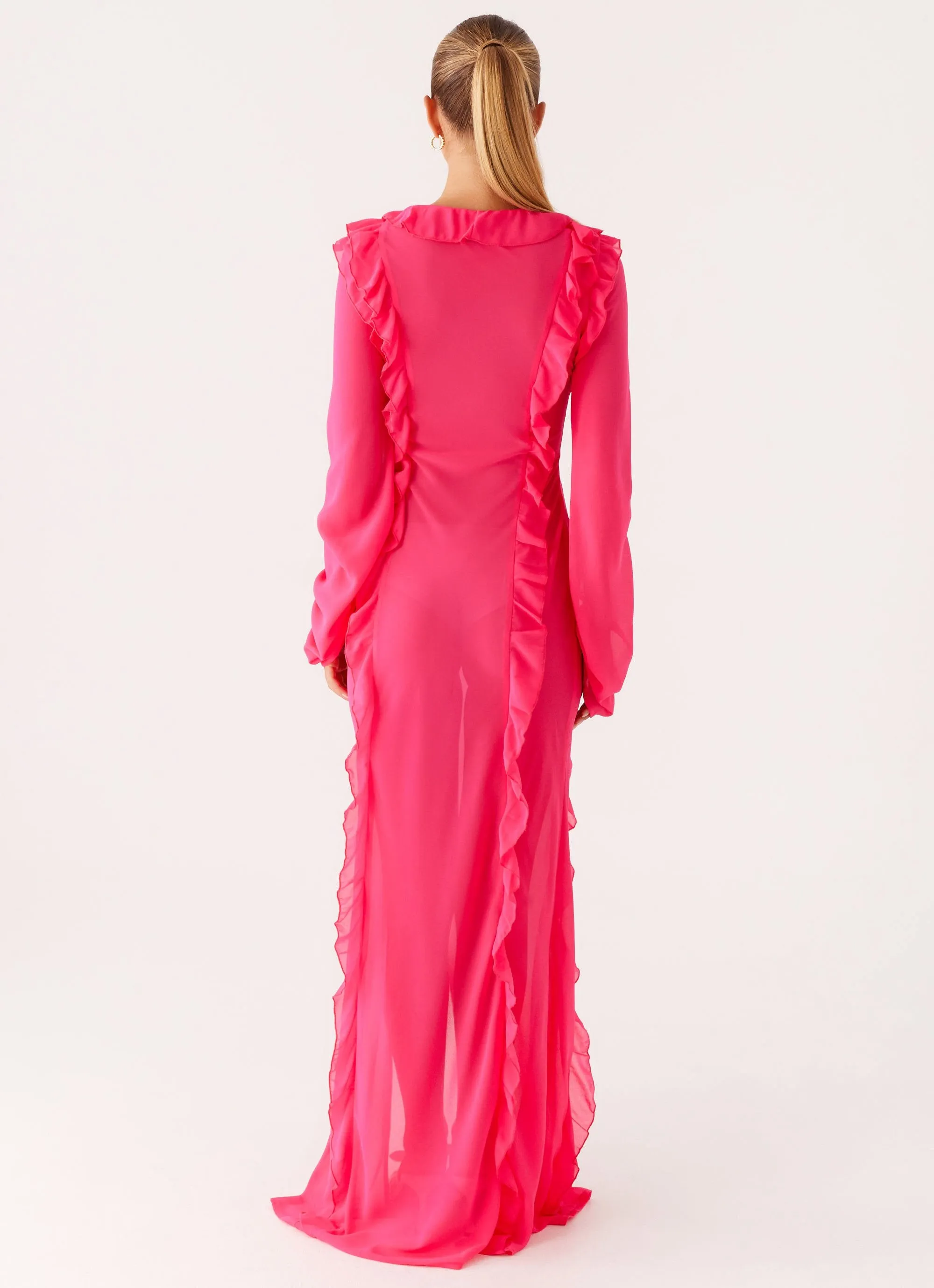 Charlize Maxi Dress - Pink sold by Peppermayo product image thumbnail 5
