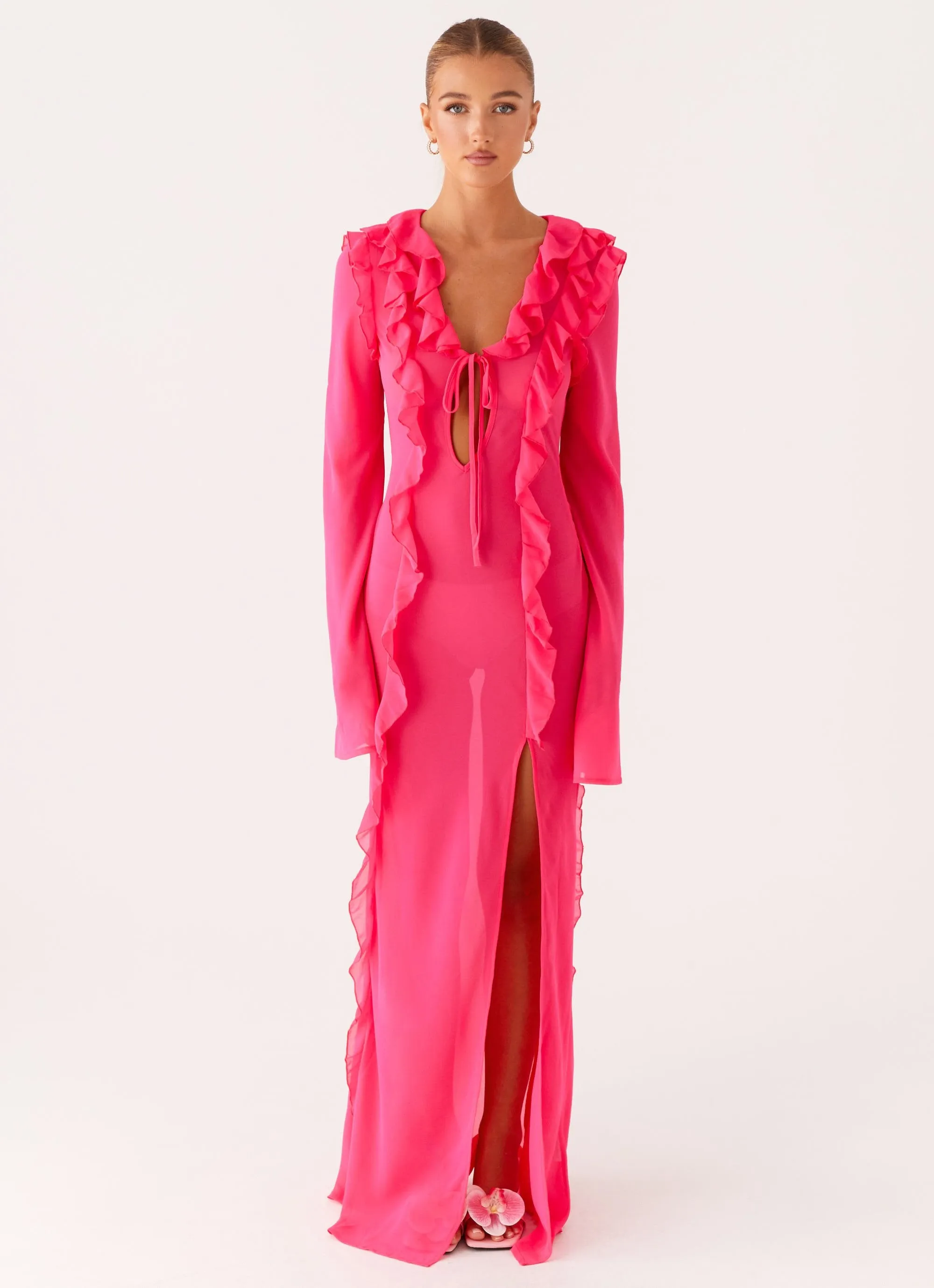 Charlize Maxi Dress - Pink sold by Peppermayo product image thumbnail 3
