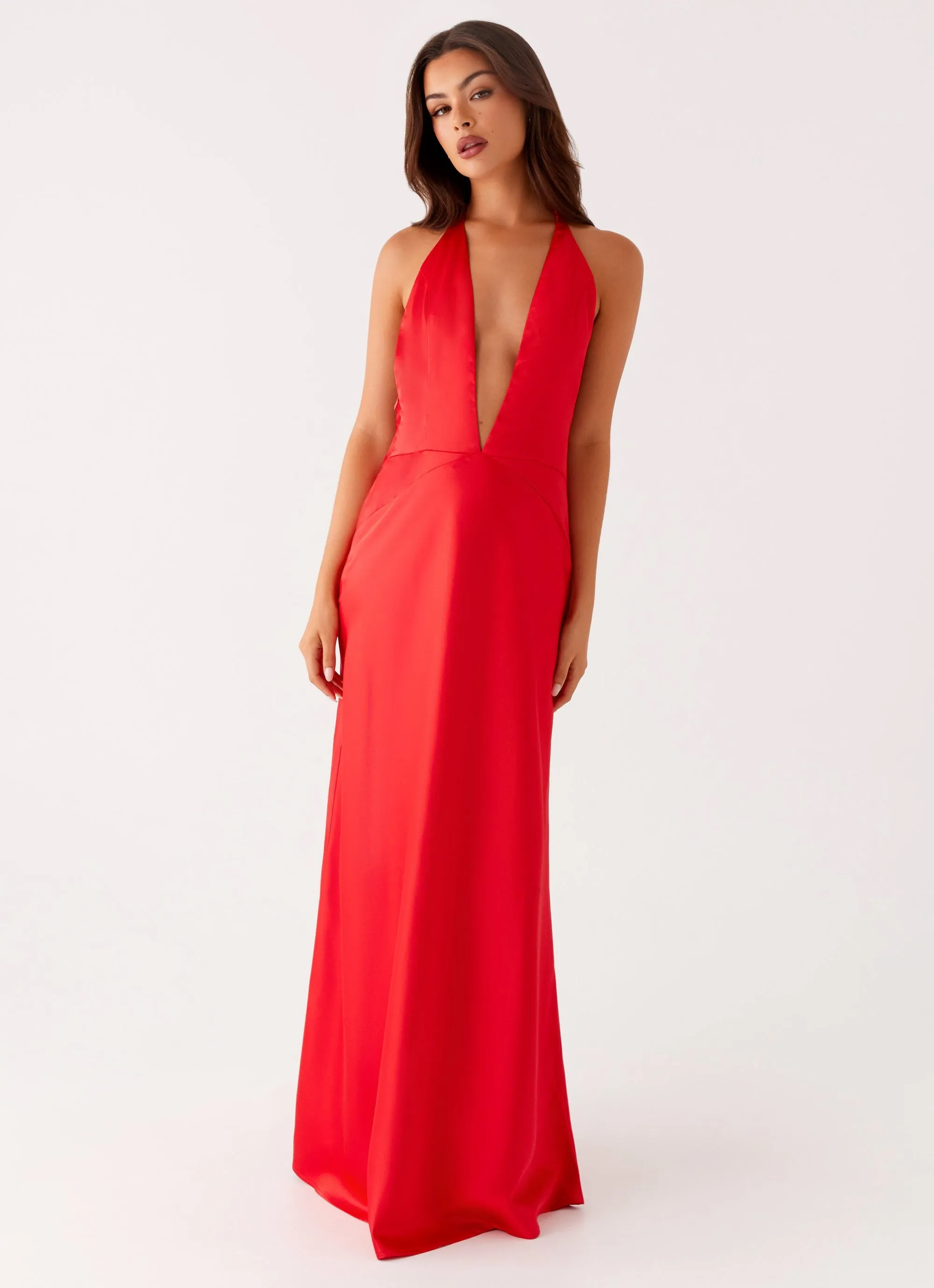 Idol Maxi Dress - Red sold by Peppermayo product image thumbnail 5