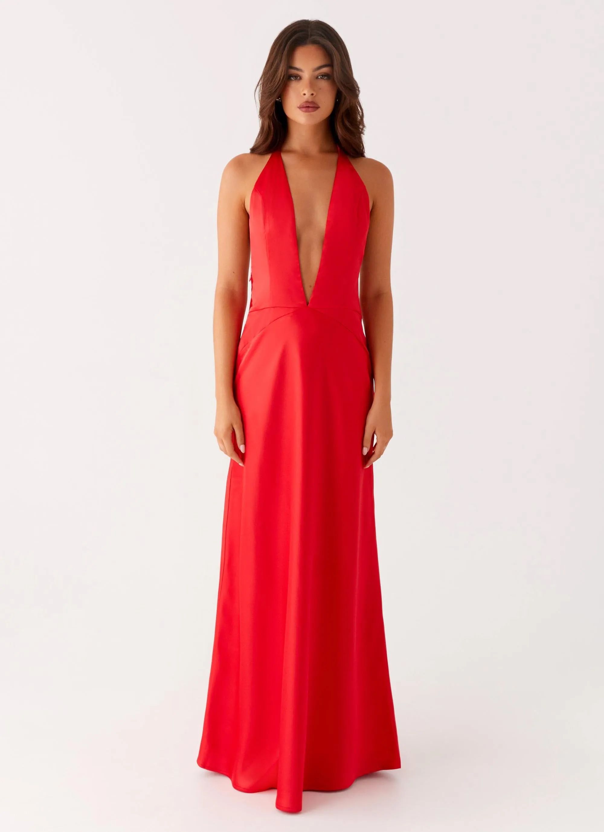 Idol Maxi Dress - Red sold by Peppermayo product image thumbnail 2