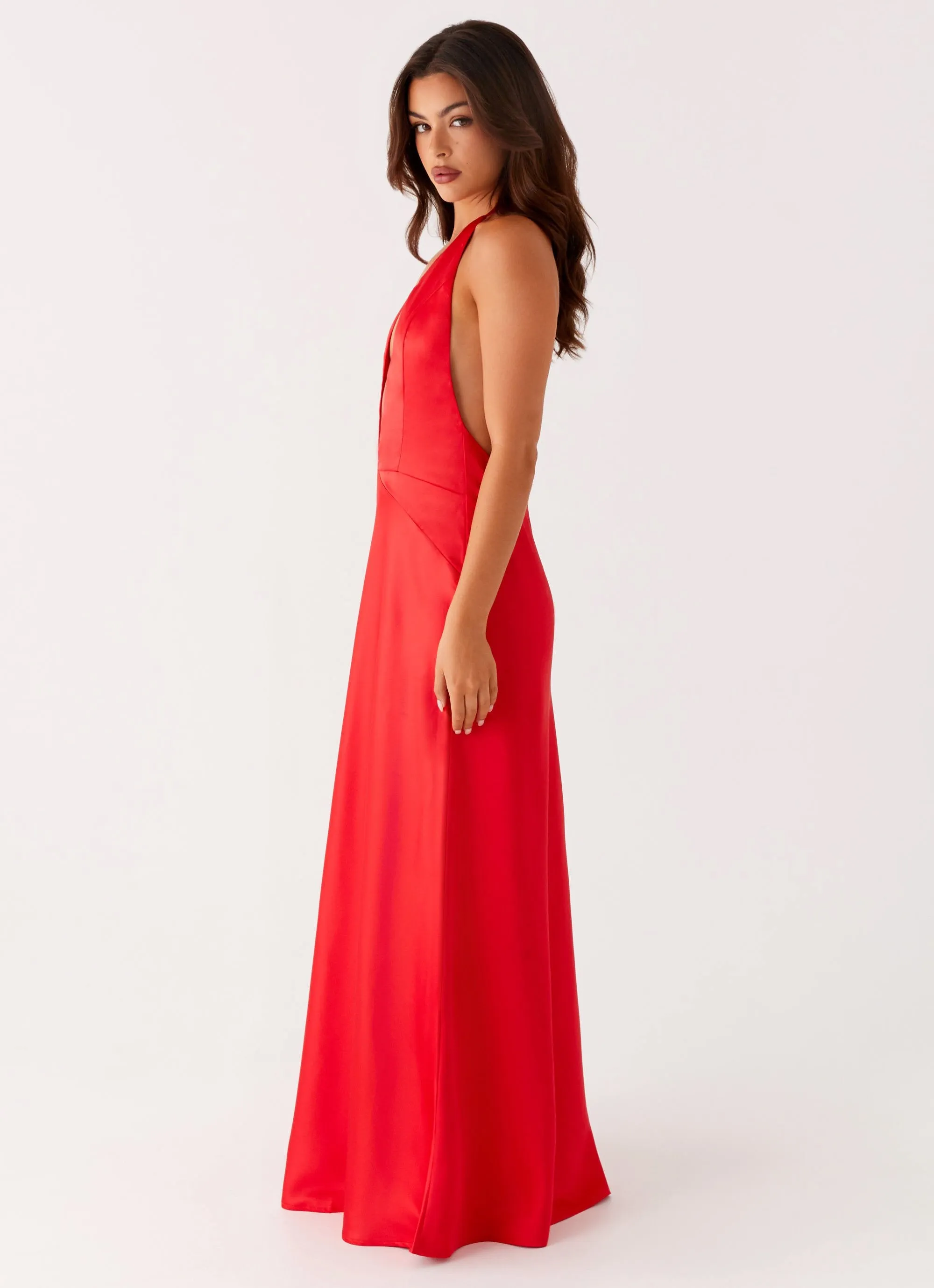 Idol Maxi Dress - Red sold by Peppermayo product image thumbnail 3