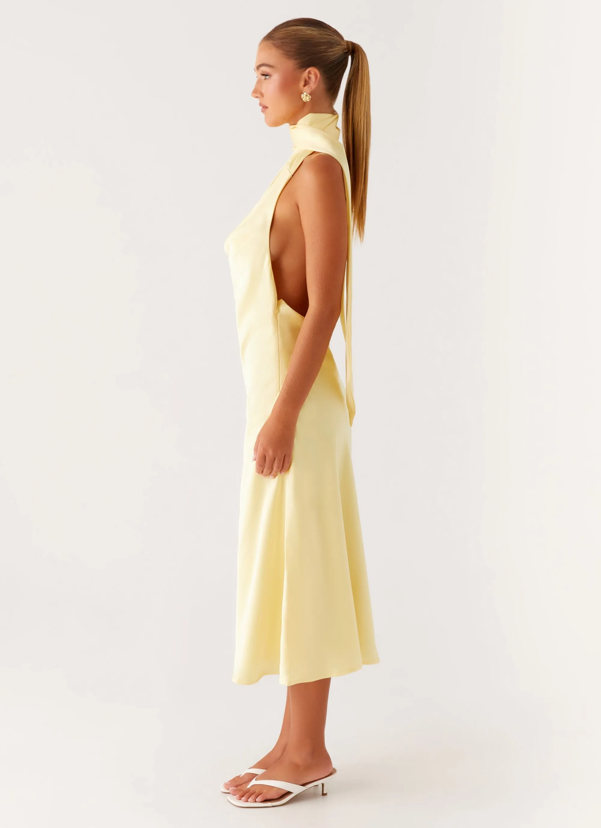 Sonny Midi Dress - Yellow sold by Peppermayo product image thumbnail 3