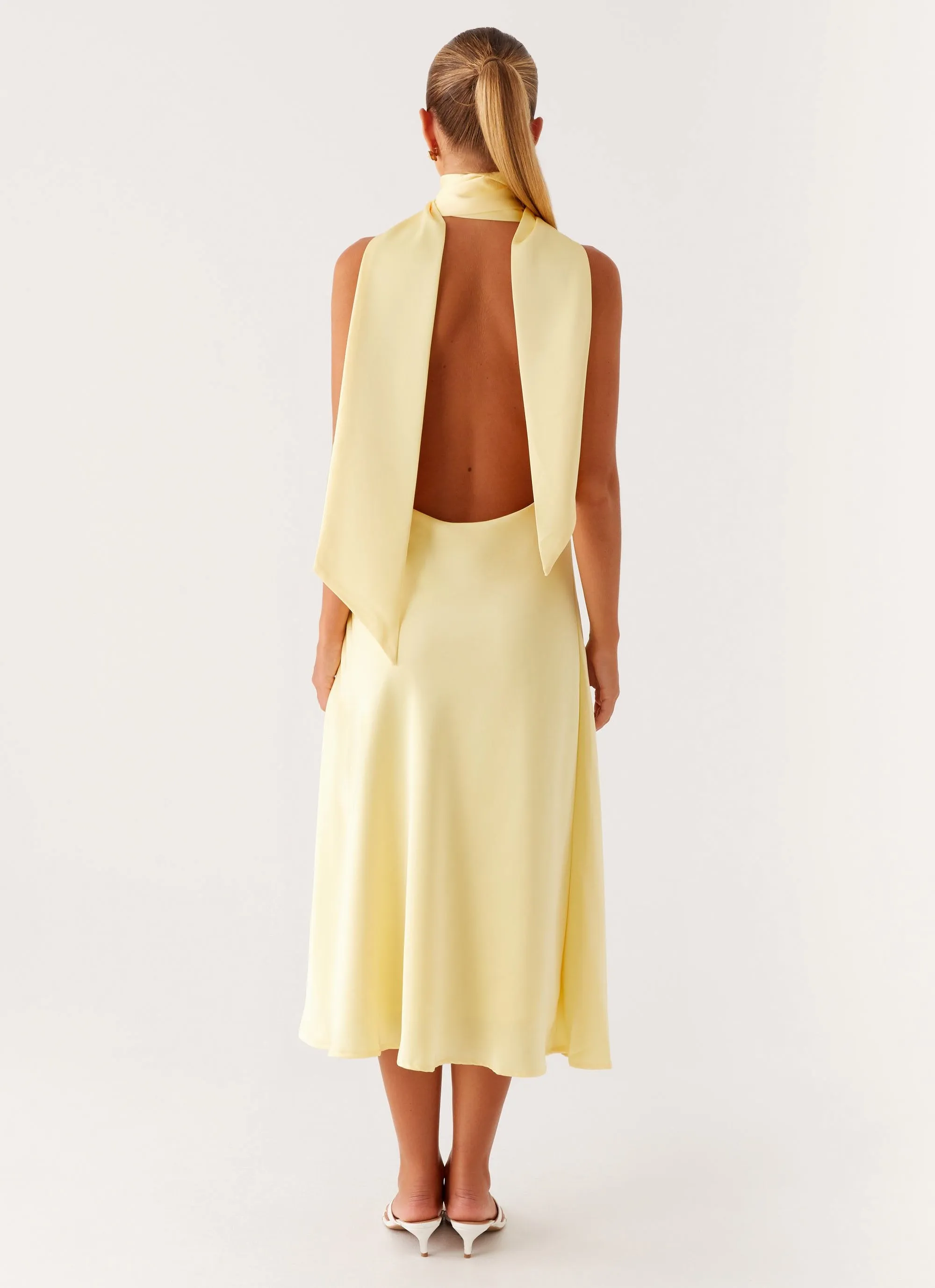 Sonny Midi Dress - Yellow sold by Peppermayo product image thumbnail 4