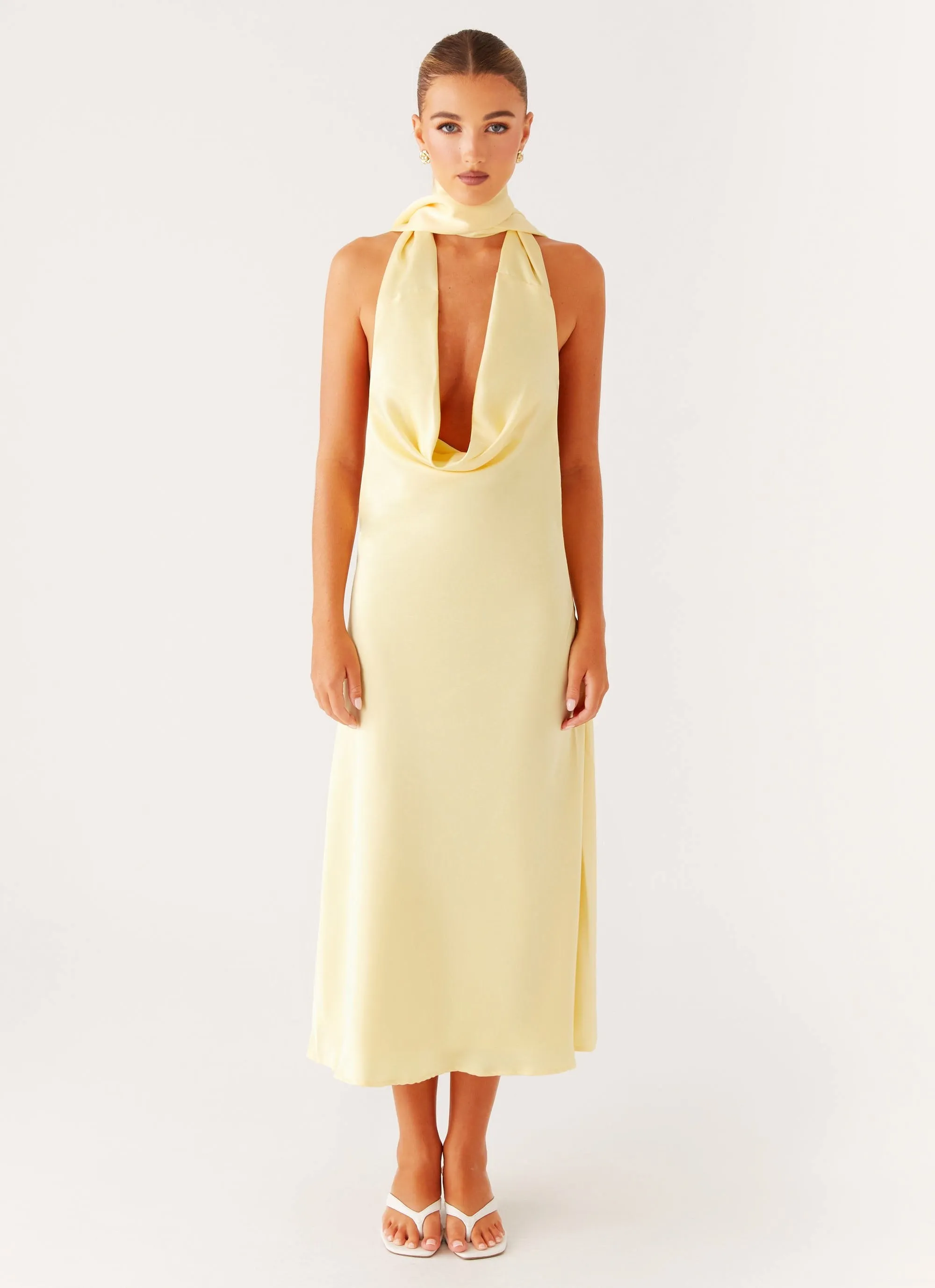 Sonny Midi Dress - Yellow sold by Peppermayo product image thumbnail 2