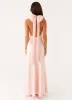 Siani Backless Maxi Dress - Pink sold by Peppermayo