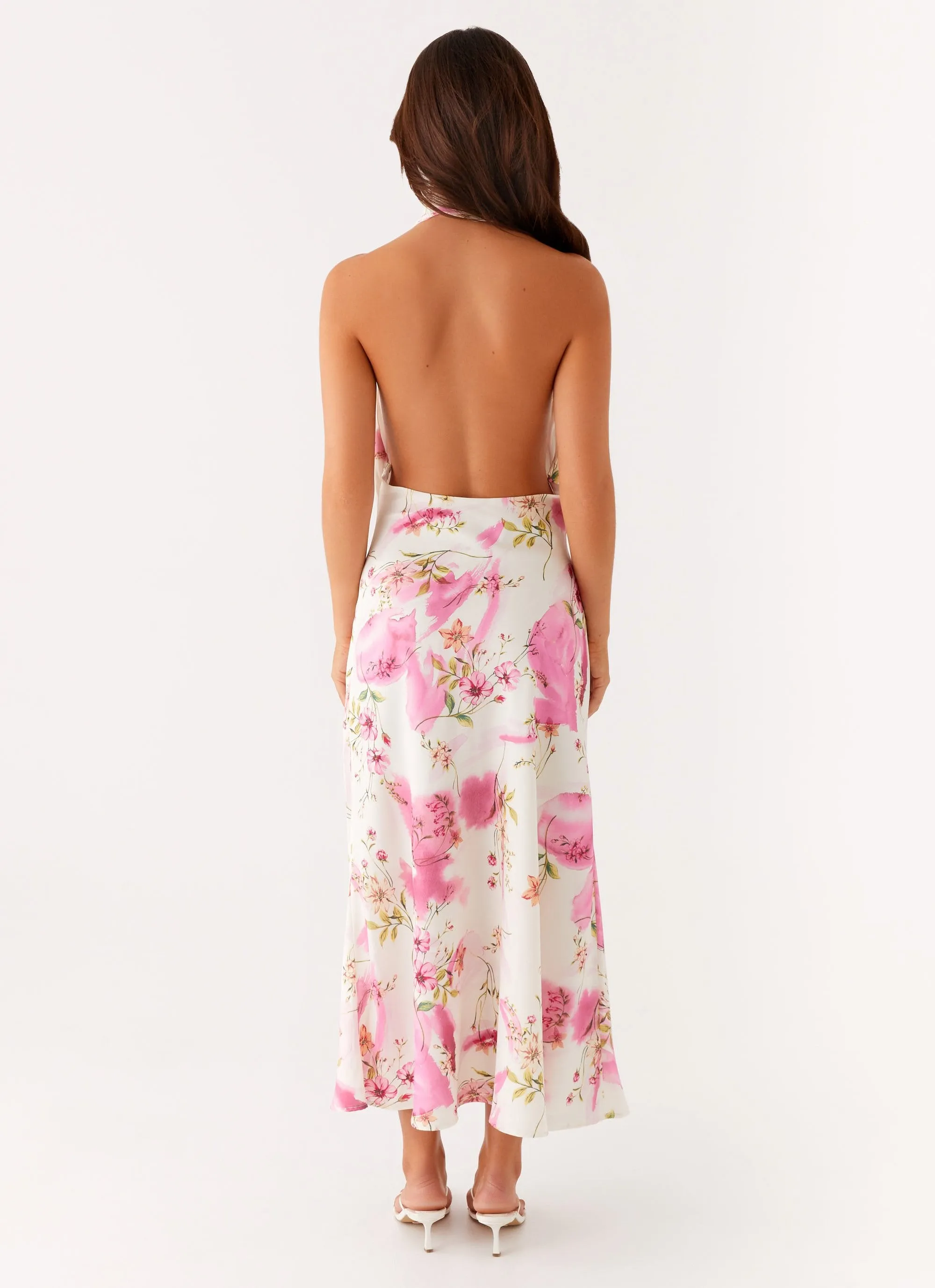 Jensen Midi Dress - Ivory Floral Print sold by Peppermayo product image thumbnail 4