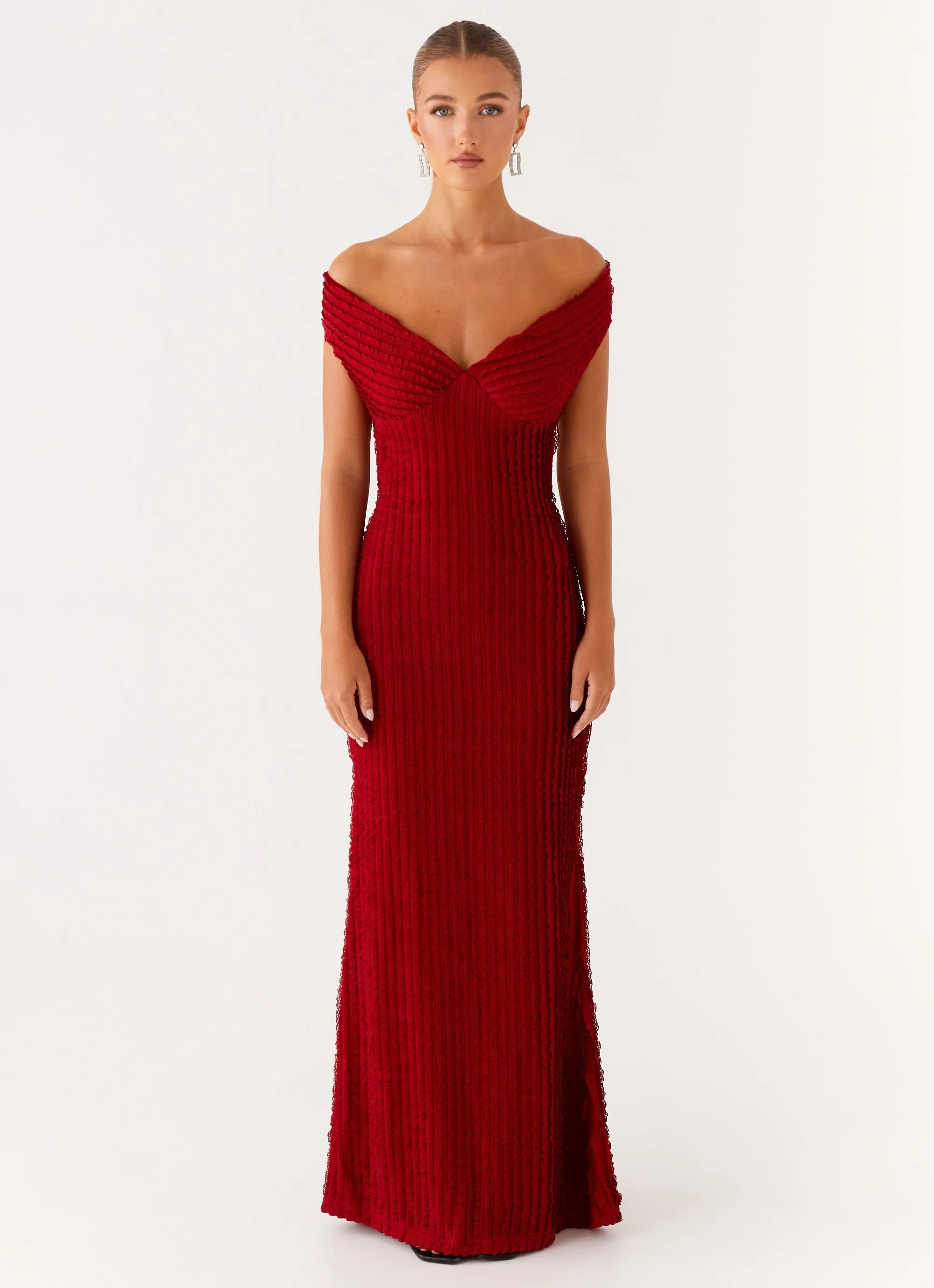 Chantelle Maxi Dress - Red sold by Peppermayo product image thumbnail 2