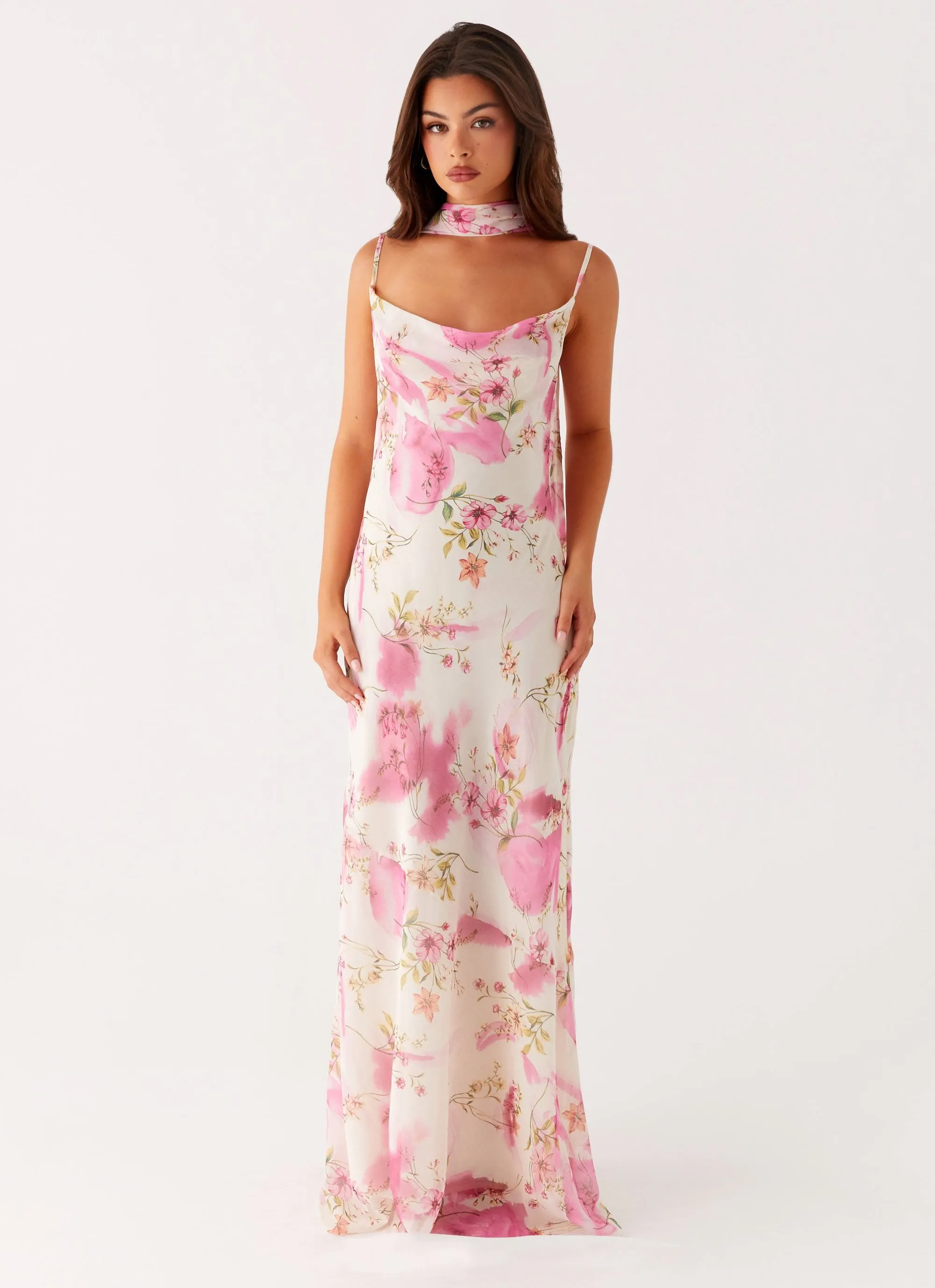 Spencer Maxi Dress - Ivory Floral Print sold by Peppermayo product image thumbnail 2