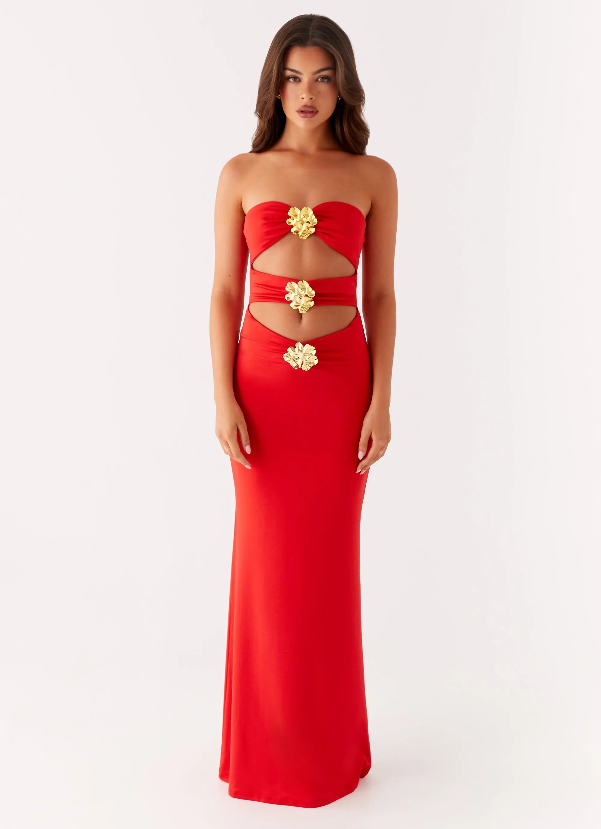 Raye Maxi Dress - Tangerine sold by Peppermayo product image thumbnail 2