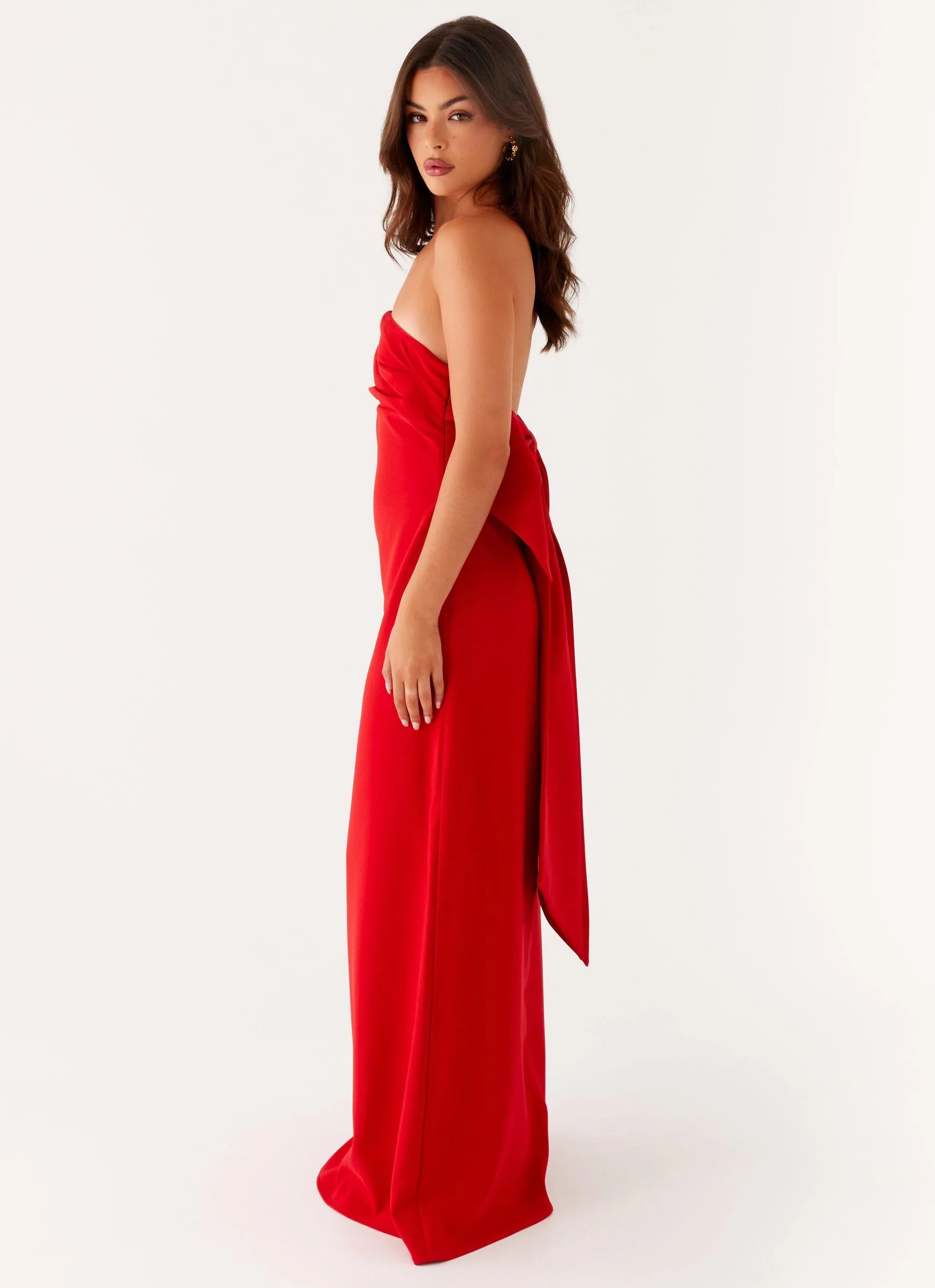Meredith Maxi Dress - Red sold by Peppermayo product image thumbnail 3