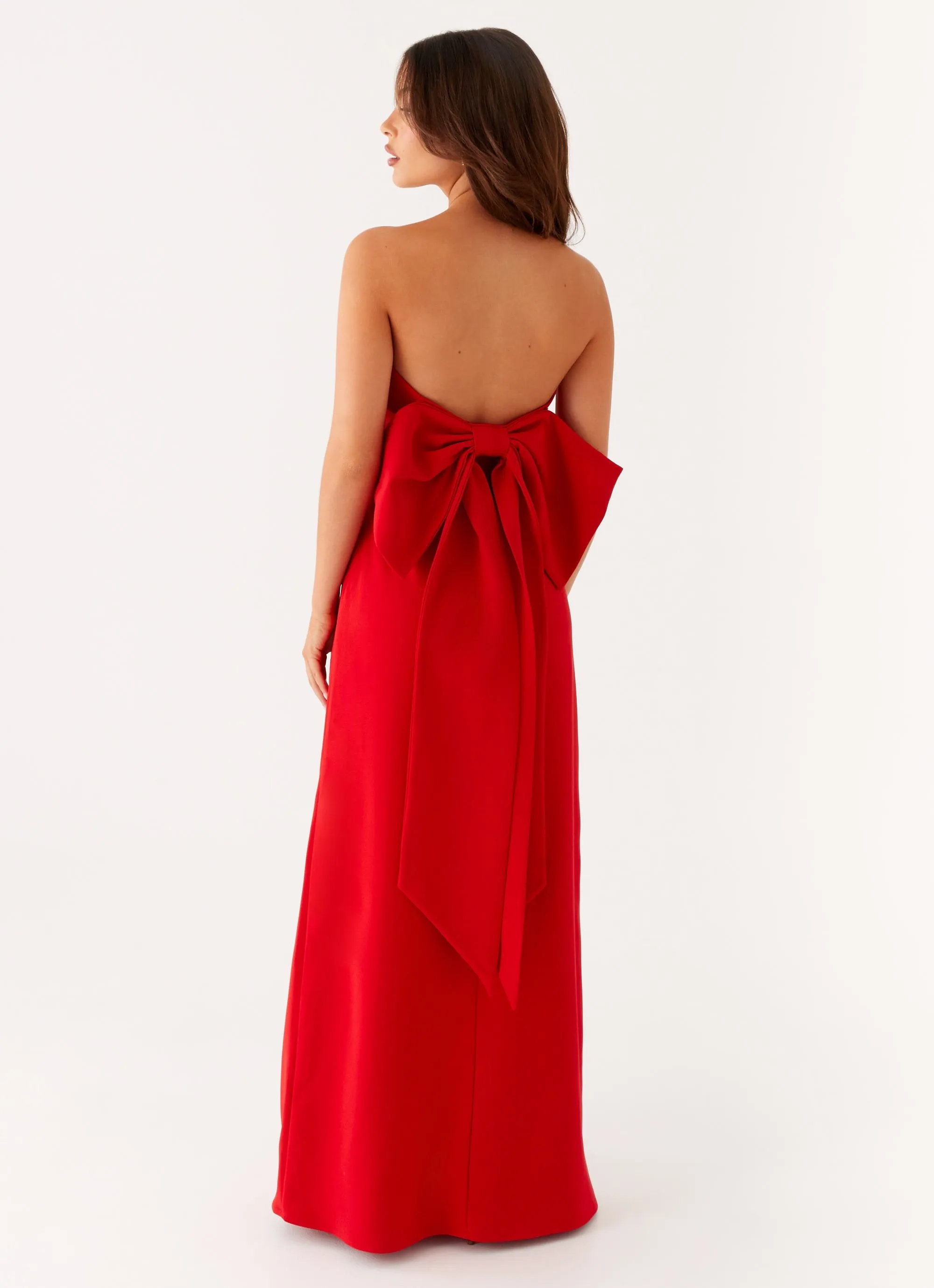 Meredith Maxi Dress - Red sold by Peppermayo product image thumbnail 4