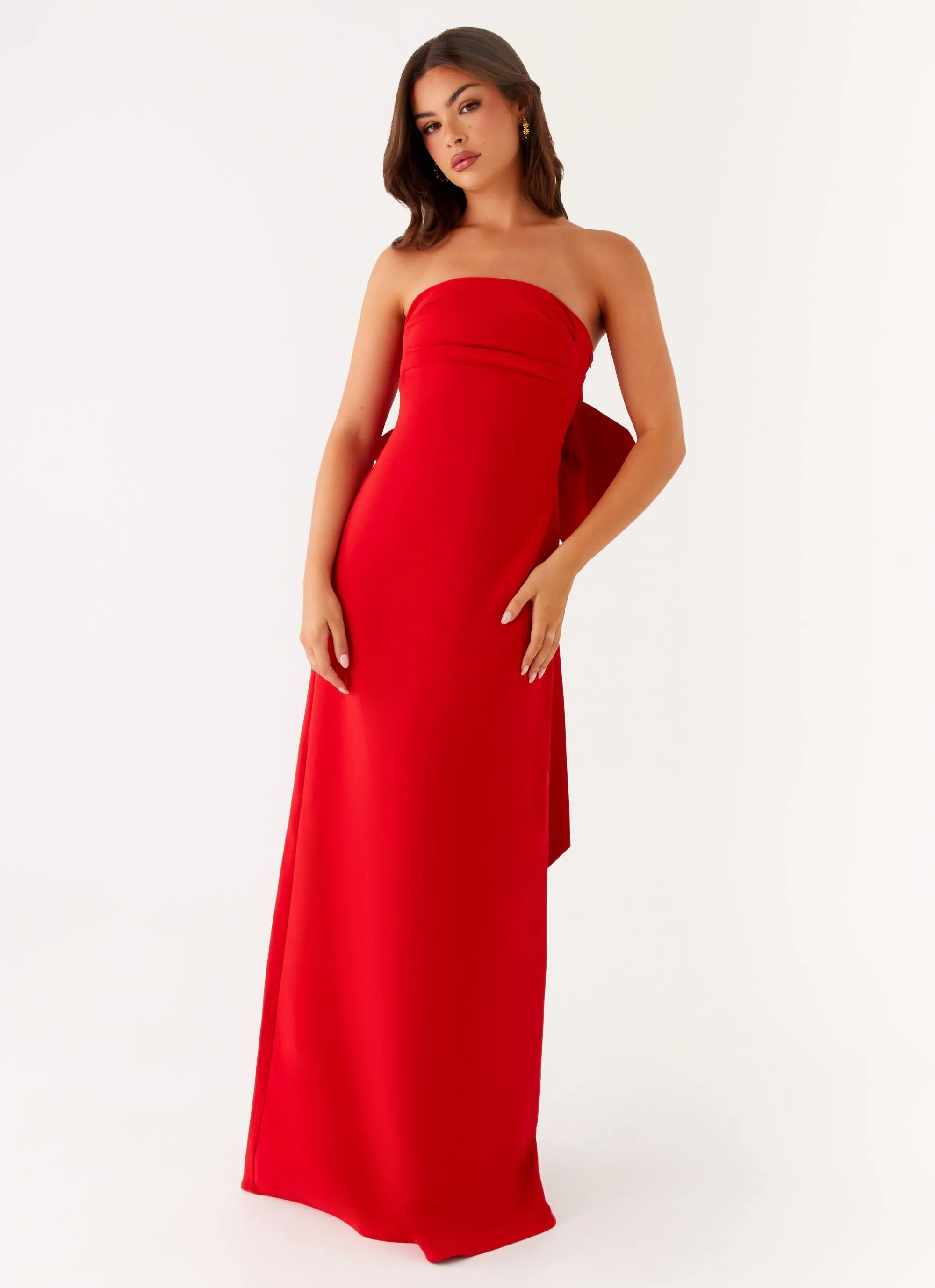 Meredith Maxi Dress - Red sold by Peppermayo product image thumbnail 5