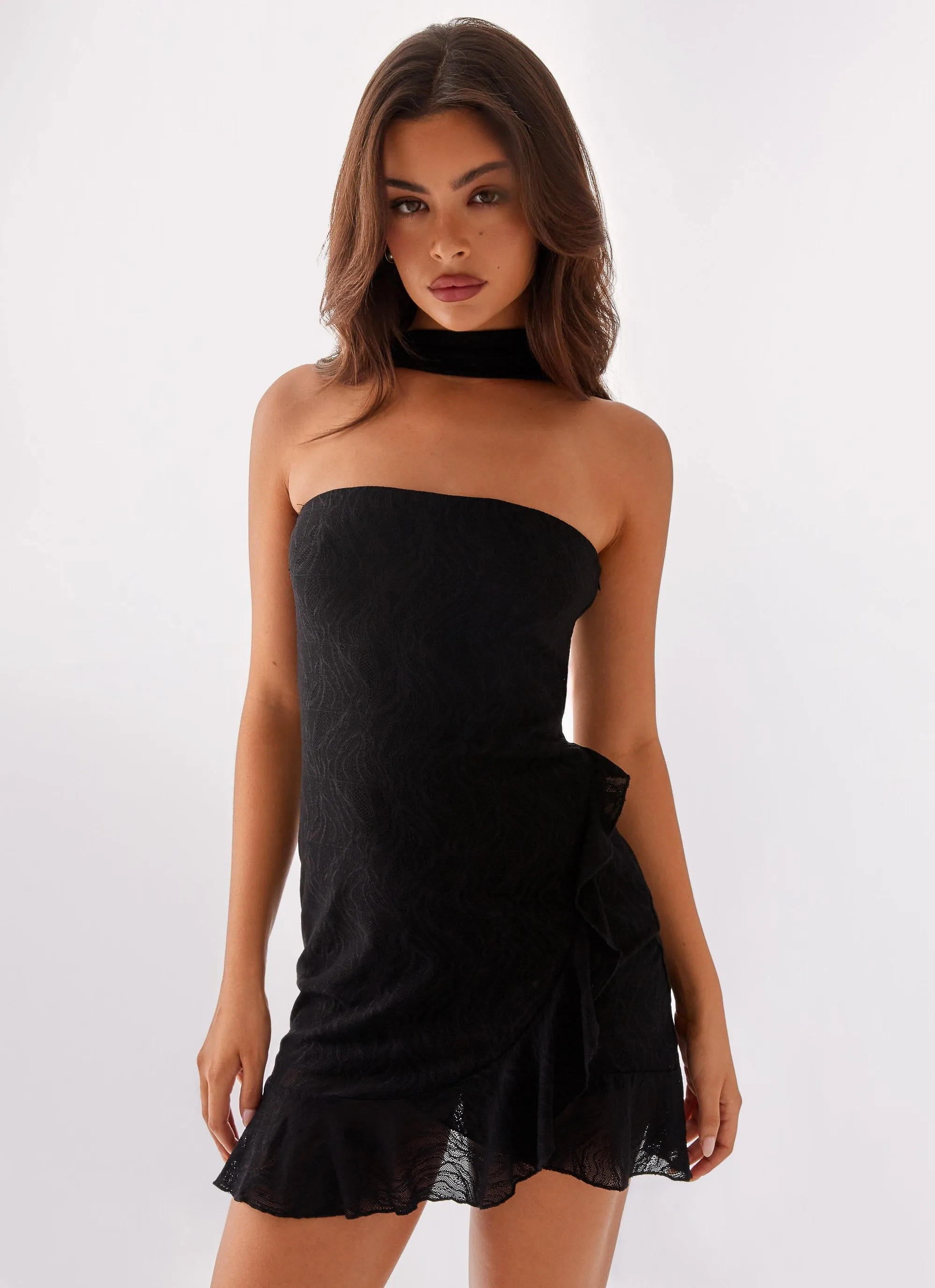 Bad Habits Mini Dress - Black sold by Peppermayo product image thumbnail 5