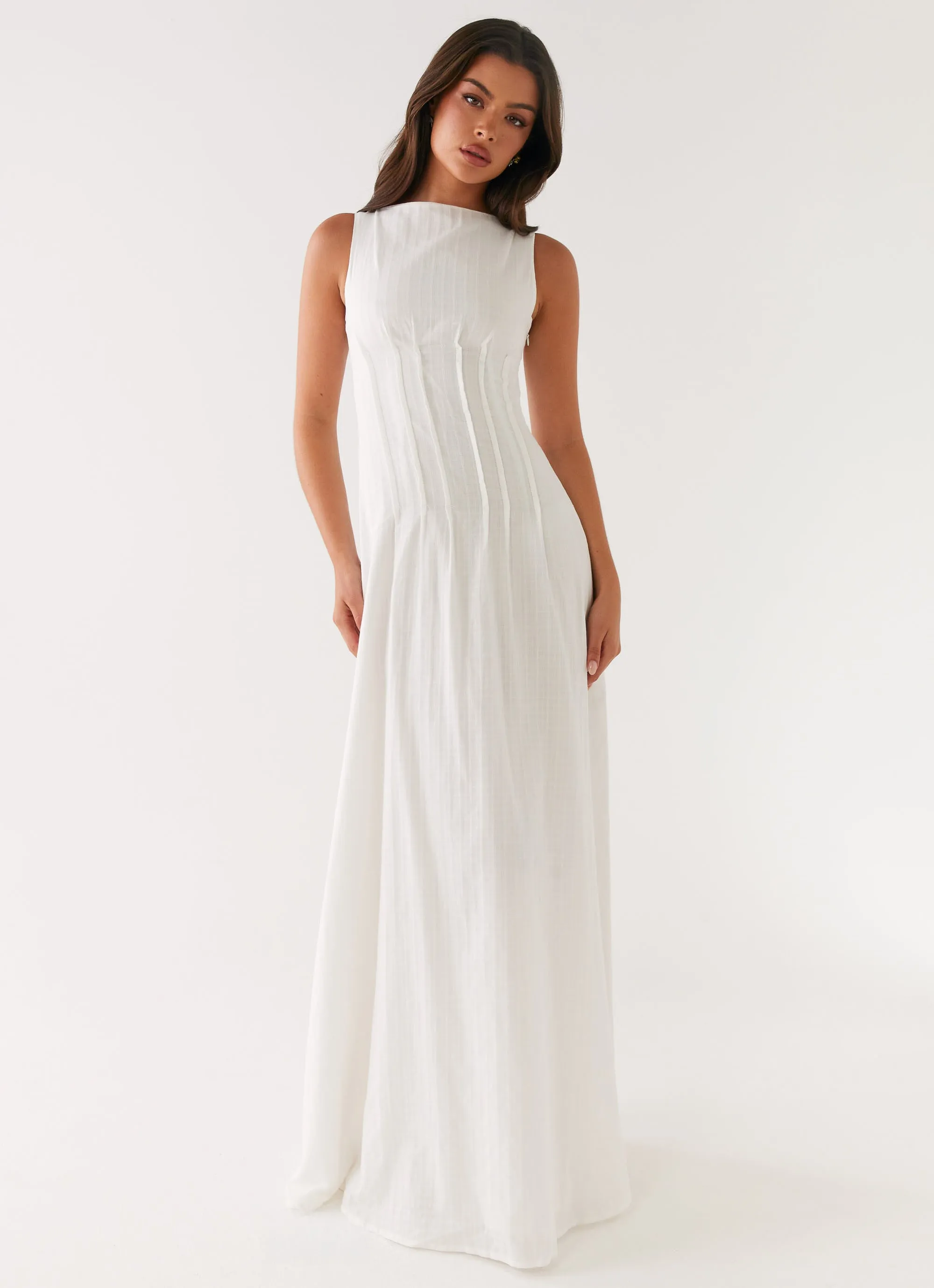 Maloney Maxi Dress - White sold by Peppermayo product image thumbnail 5