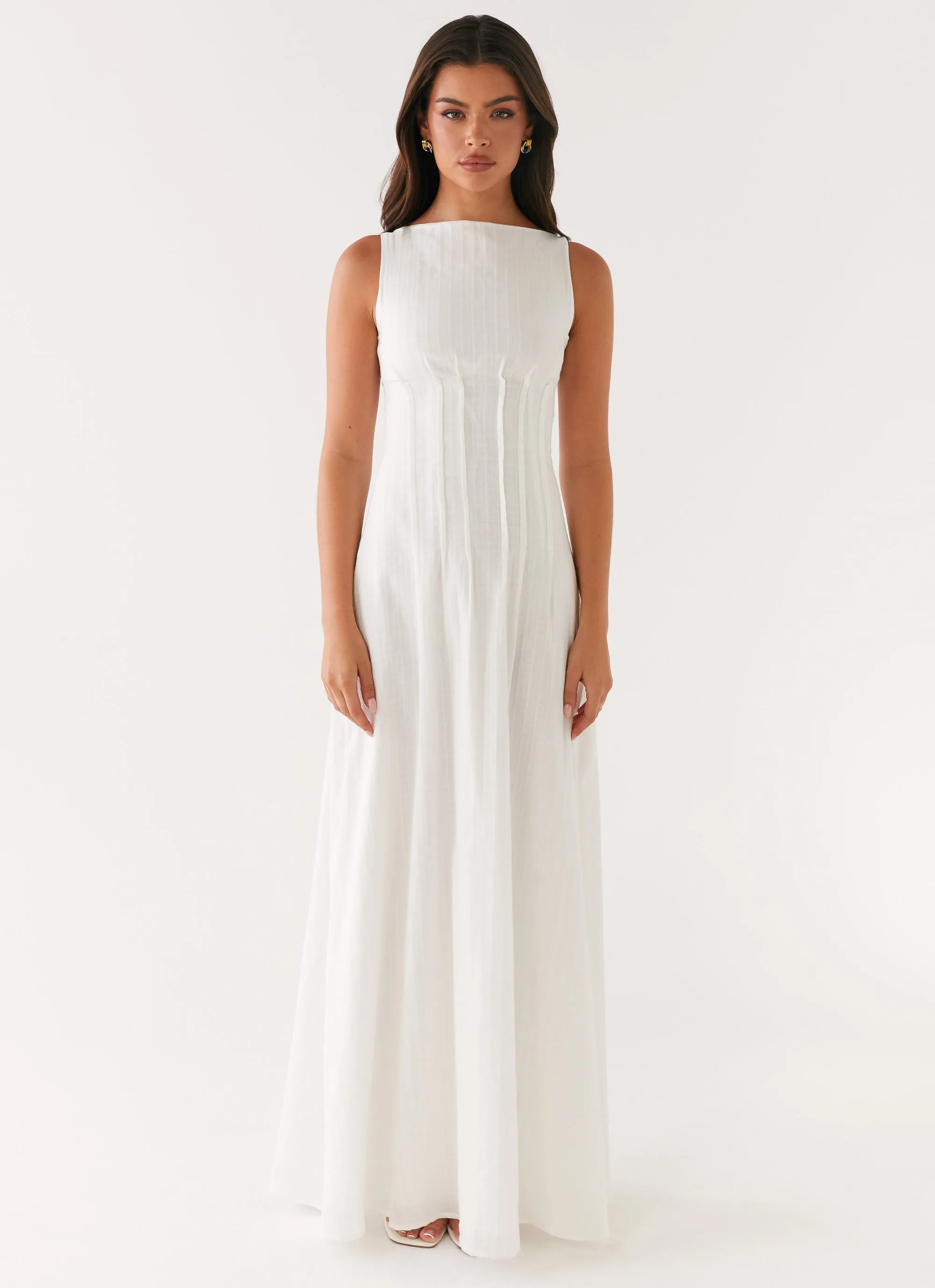 Maloney Maxi Dress - White sold by Peppermayo product image thumbnail 2