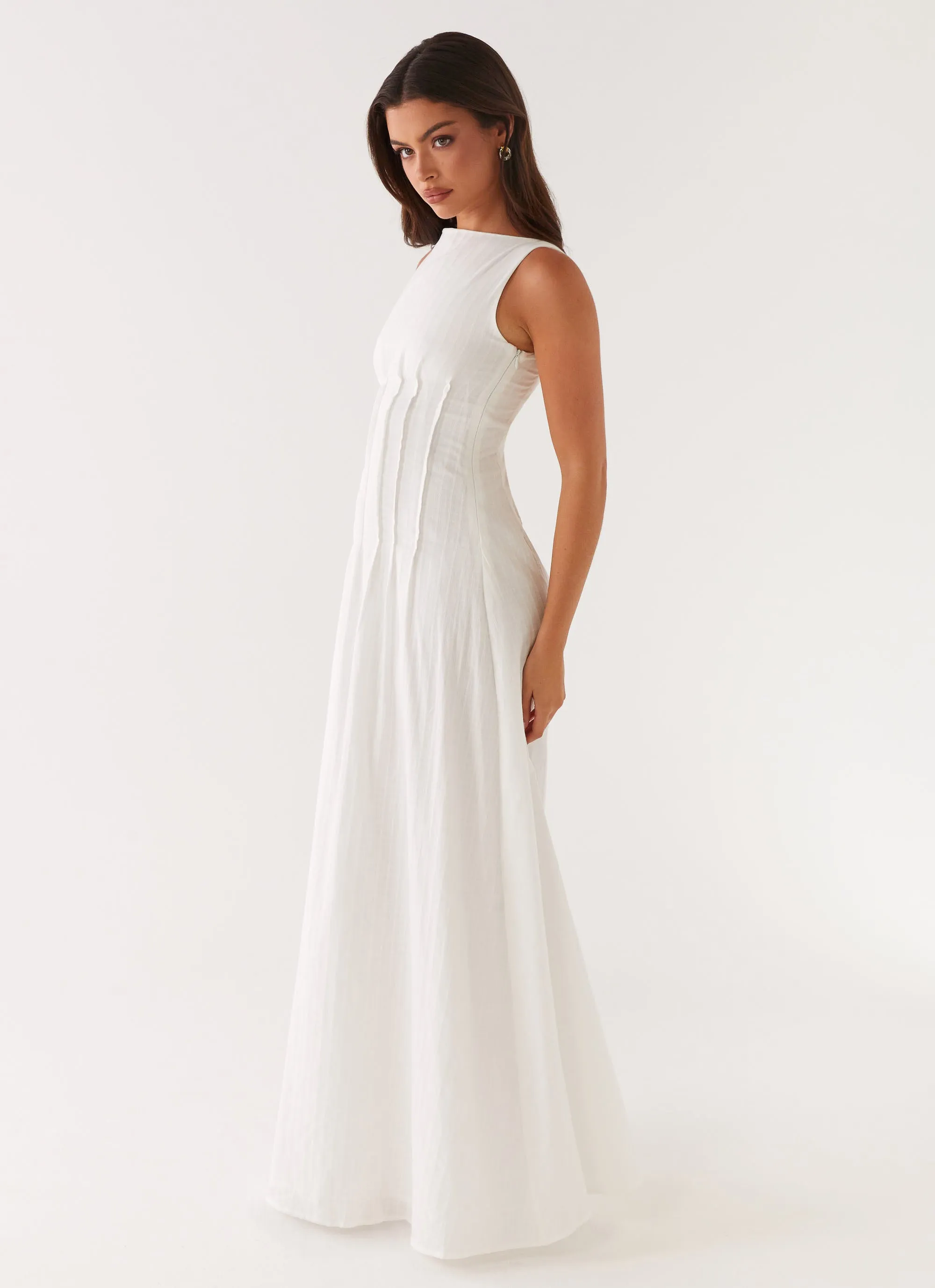 Maloney Maxi Dress - White sold by Peppermayo product image thumbnail 3