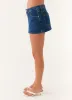 Maysa Low Rise Mini Skirt - Dark Blue sold by Peppermayo