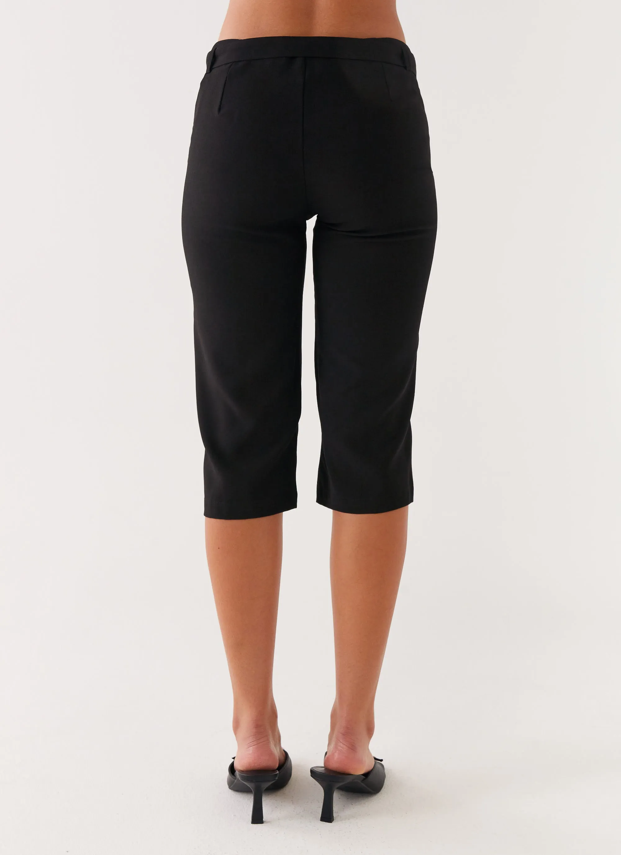 Banks Capri Pants - Black sold by Peppermayo product image thumbnail 3