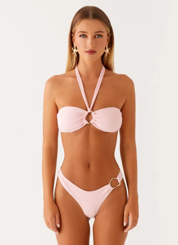 Kivara Bikini Bottoms - Pink sold by Peppermayo