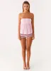 Cassie Tube Top - Pink sold by Peppermayo