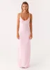 Anastasia Maxi Dress - Pink sold by Peppermayo