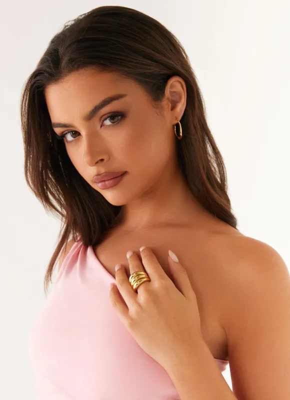 Ego Ring - Gold sold by Peppermayo