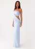 Dani Maxi Dress - Blue sold by Peppermayo