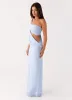 Dani Maxi Dress - Blue sold by Peppermayo