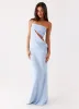 Dani Maxi Dress - Blue sold by Peppermayo